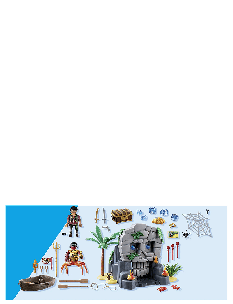 PLAYMOBIL - Skull Island - playmobil pirates - multicolored - 4