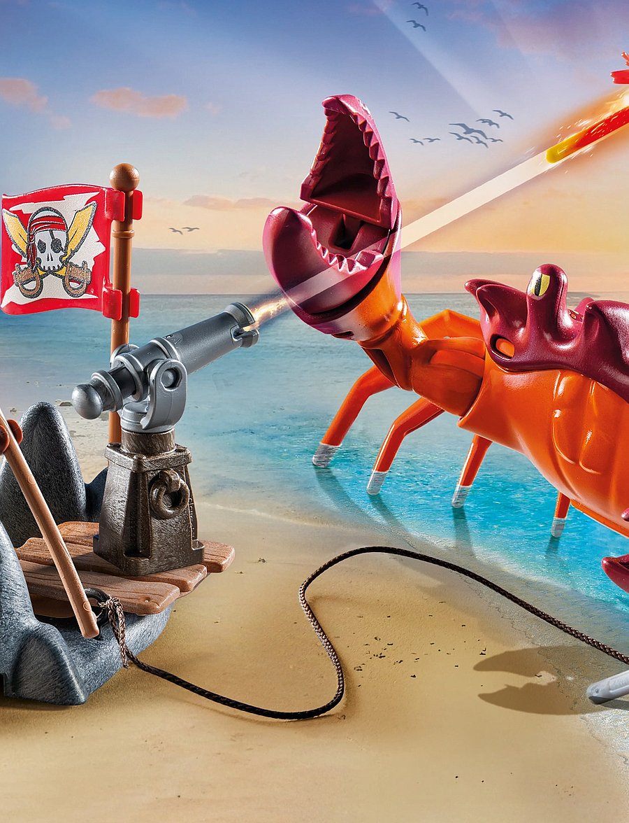 PLAYMOBIL - Battle with the Giant Crab - multicolored - 5