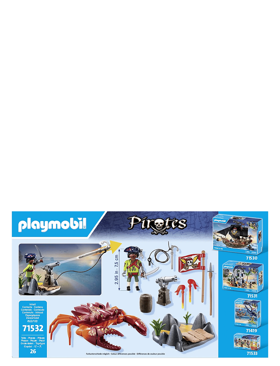 PLAYMOBIL - Battle with the Giant Crab - multicolored - 4