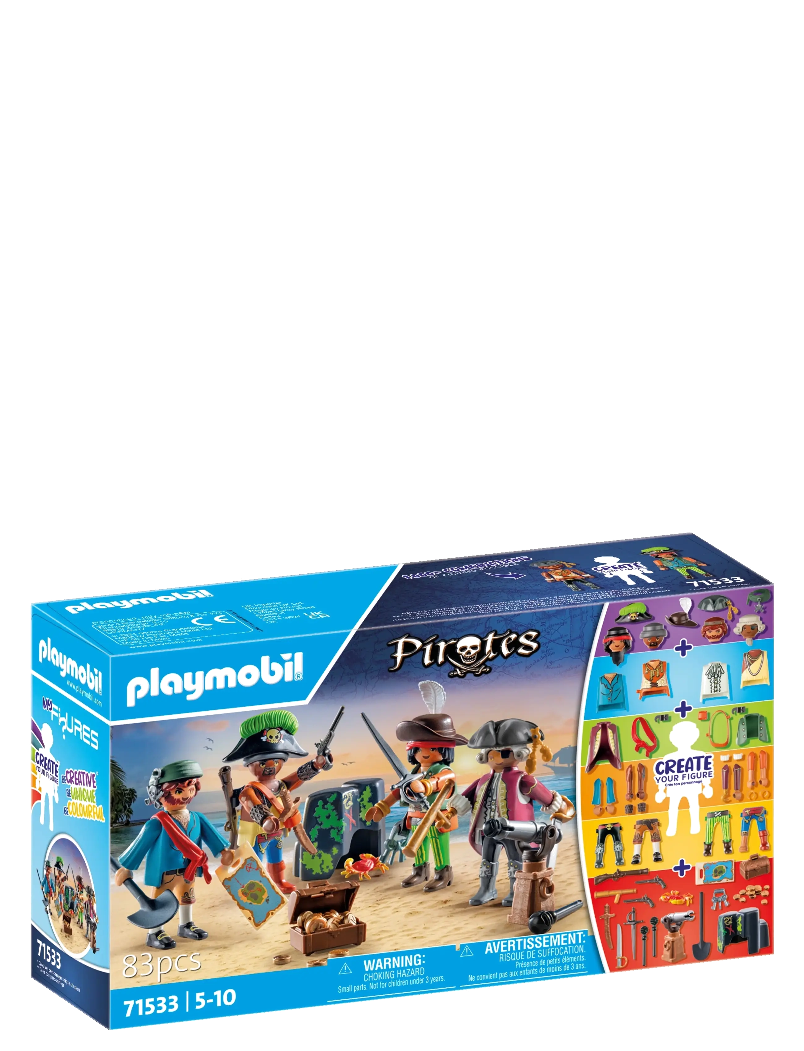 PLAYMOBIL - PLAYMOBIL Pirates Pirater – My Figures - 71533 - playmobil pirates - multicolored - 2