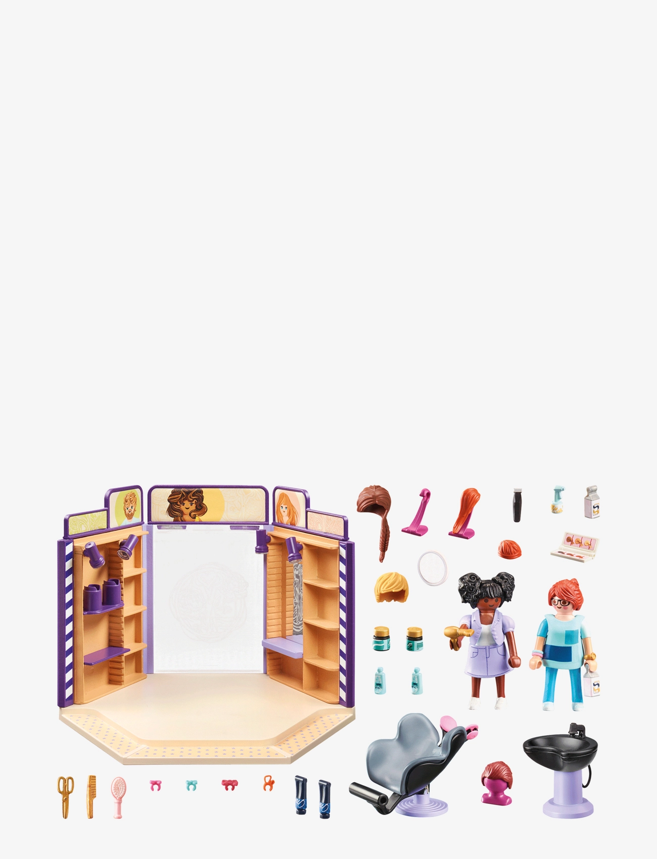 PLAYMOBIL - PLAYMOBIL My Life Frisørsalon - 71535 - playmobil my life - multicolored - 1