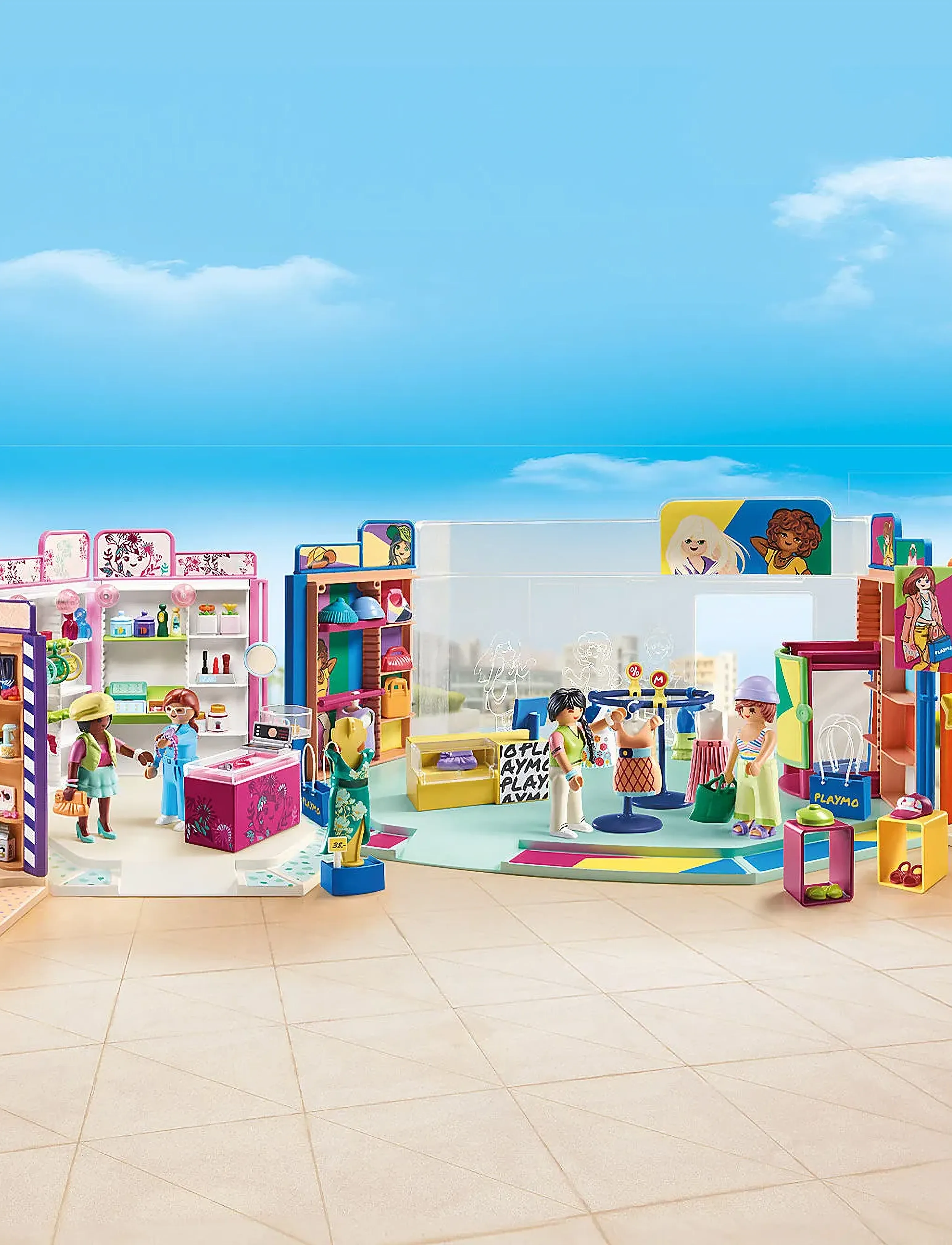 PLAYMOBIL - PLAYMOBIL My Life Frisørsalon - 71535 - playmobil my life - multicolored - 5