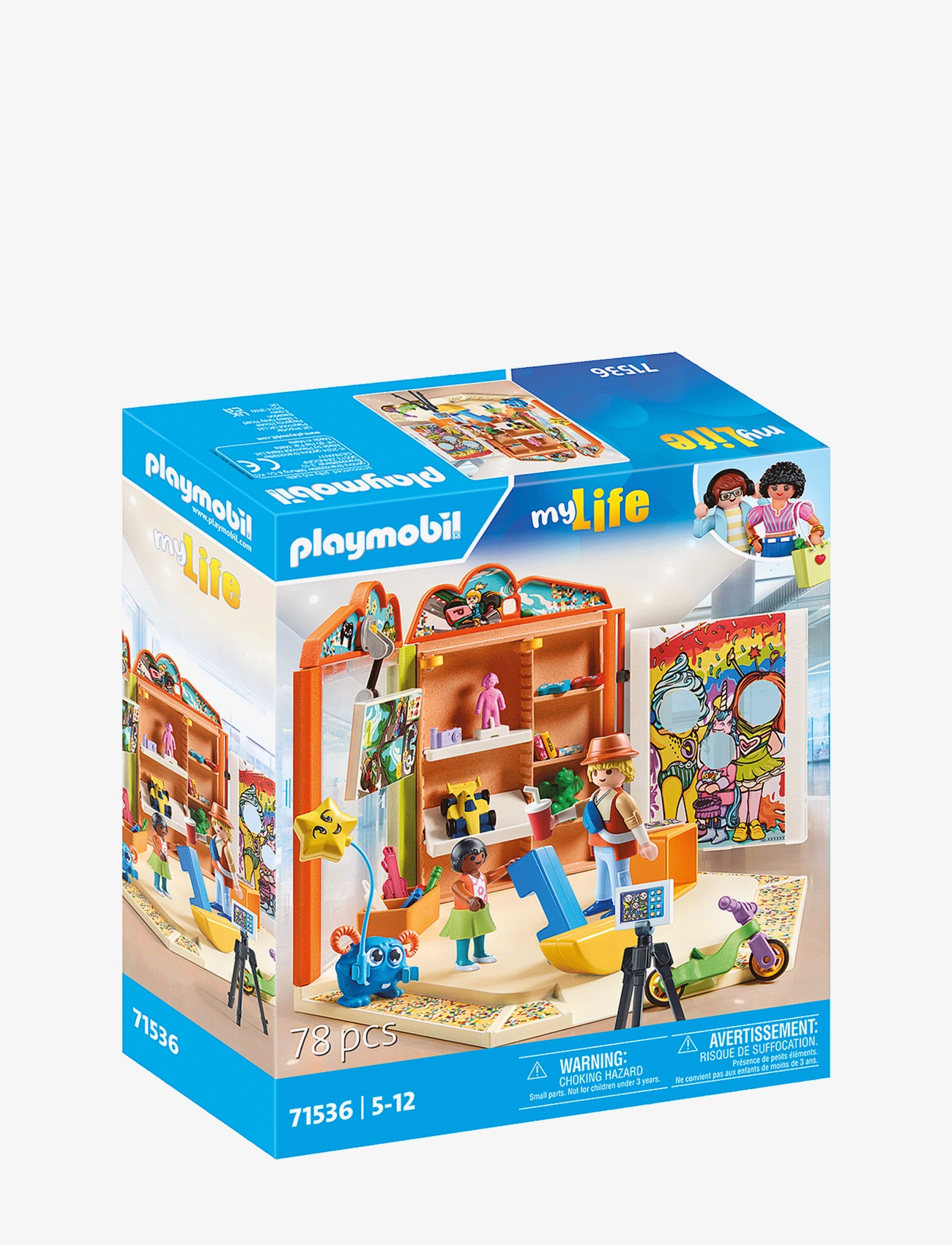 PLAYMOBIL Playmobil My Life Legetøjsbutik - 71536, One Size, Multi/patterned, Playmobil Legetøj > Playmobil City Life, Børn