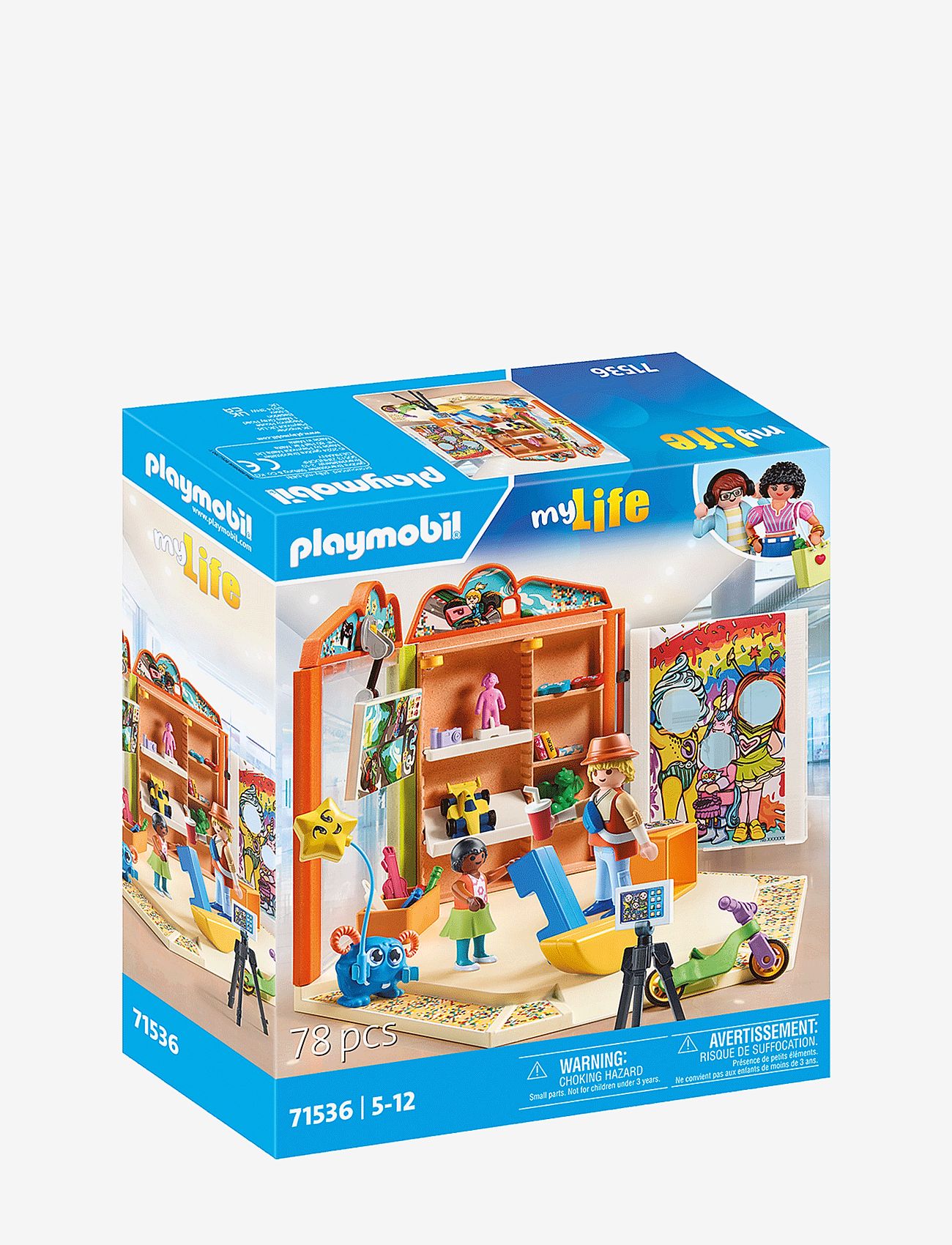 PLAYMOBIL - PLAYMOBIL My Life Legetøjsbutik - 71536 - playmobil my life - multicolored - 0
