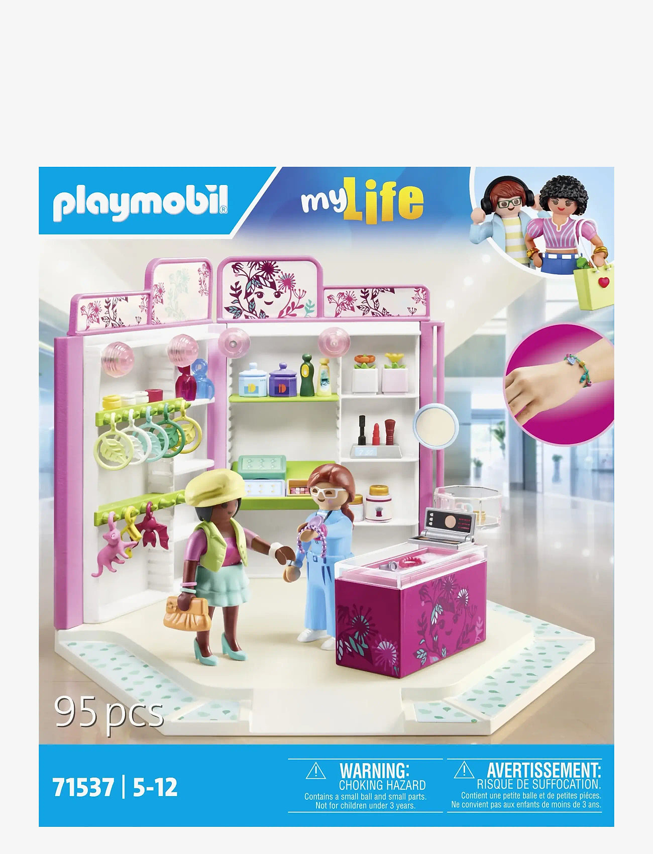 PLAYMOBIL - PLAYMOBIL My Life Skønhedsbutik - 71537 - playmobil my life - multicolored - 0