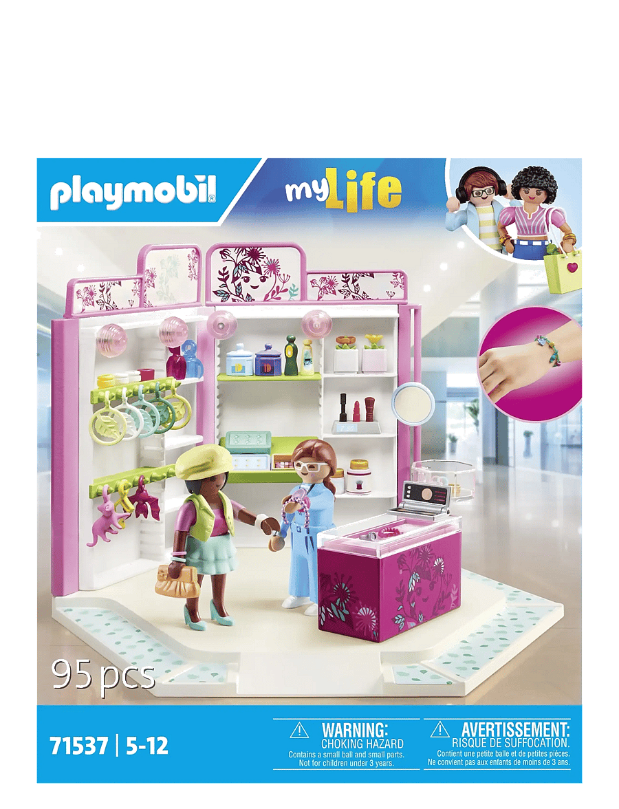 PLAYMOBIL - PLAYMOBIL My Life Beauty boutique - 71537 - playmobil my life - multicolored - 0