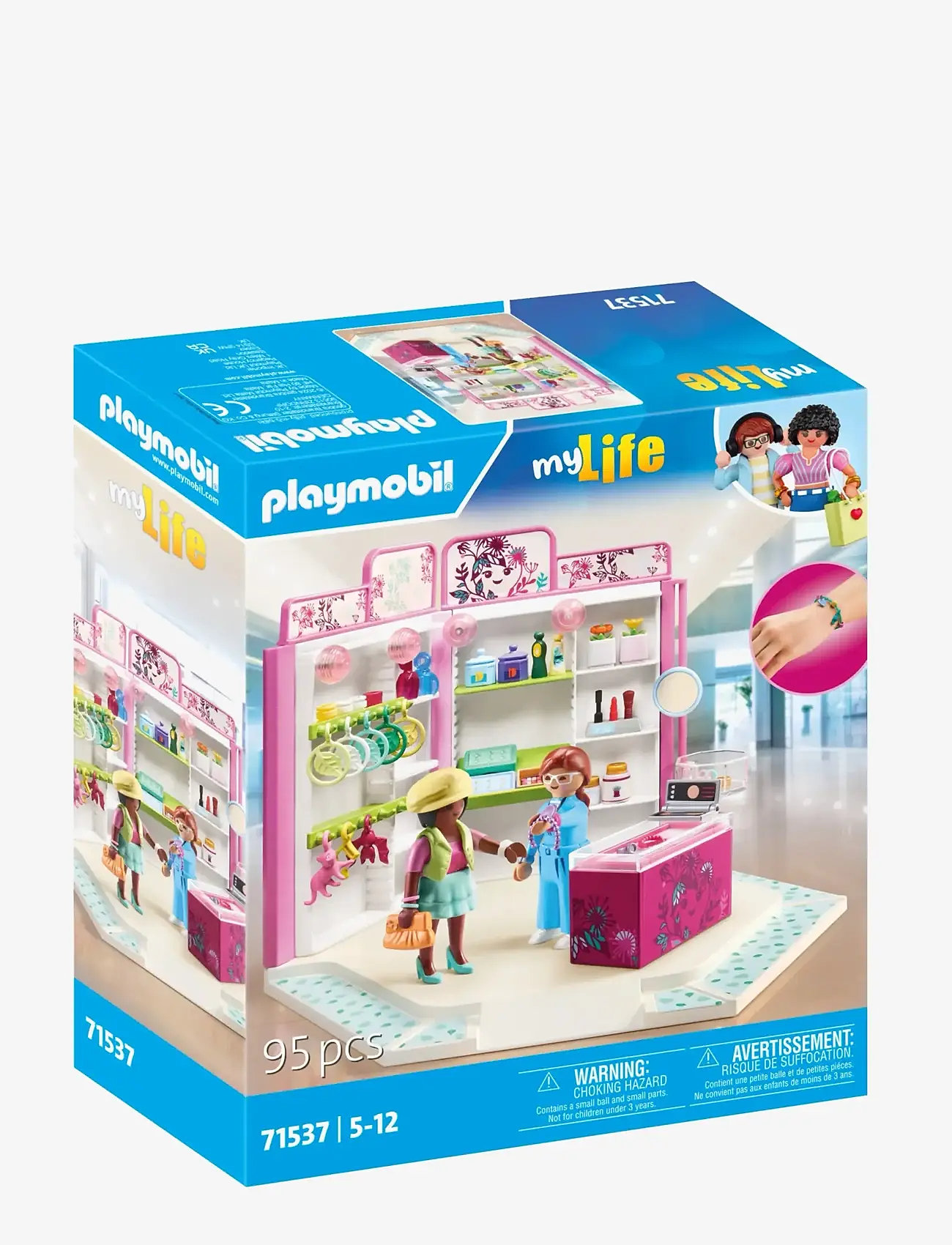 PLAYMOBIL - PLAYMOBIL My Life Skønhedsbutik - 71537 - playmobil my life - multicolored - 1