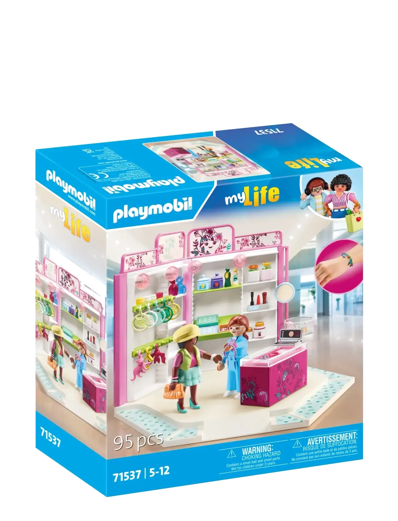 PLAYMOBIL - PLAYMOBIL My Life Skønhedsbutik - 71537 - playmobil my life - multicolored - 1