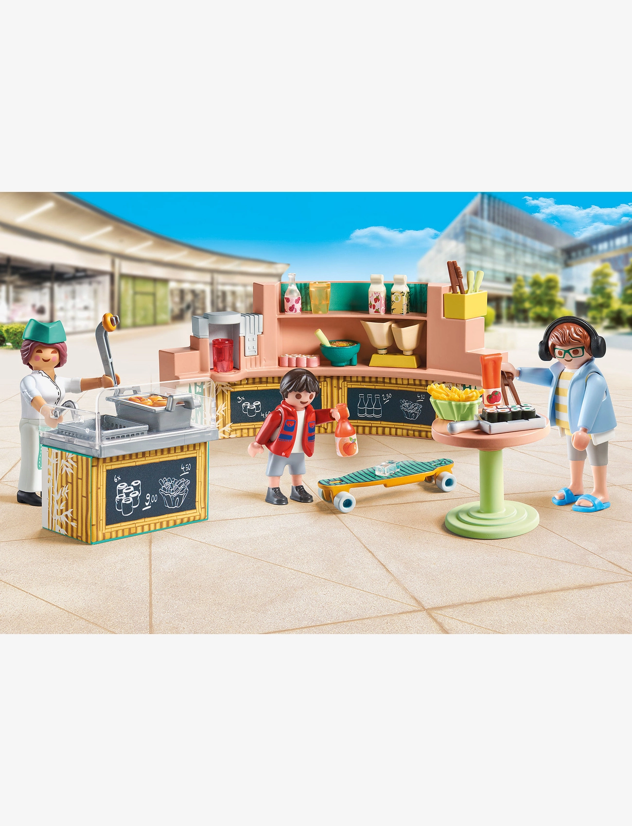 PLAYMOBIL - PLAYMOBIL My Life Food Lounge - 71538 - multicolored - 2