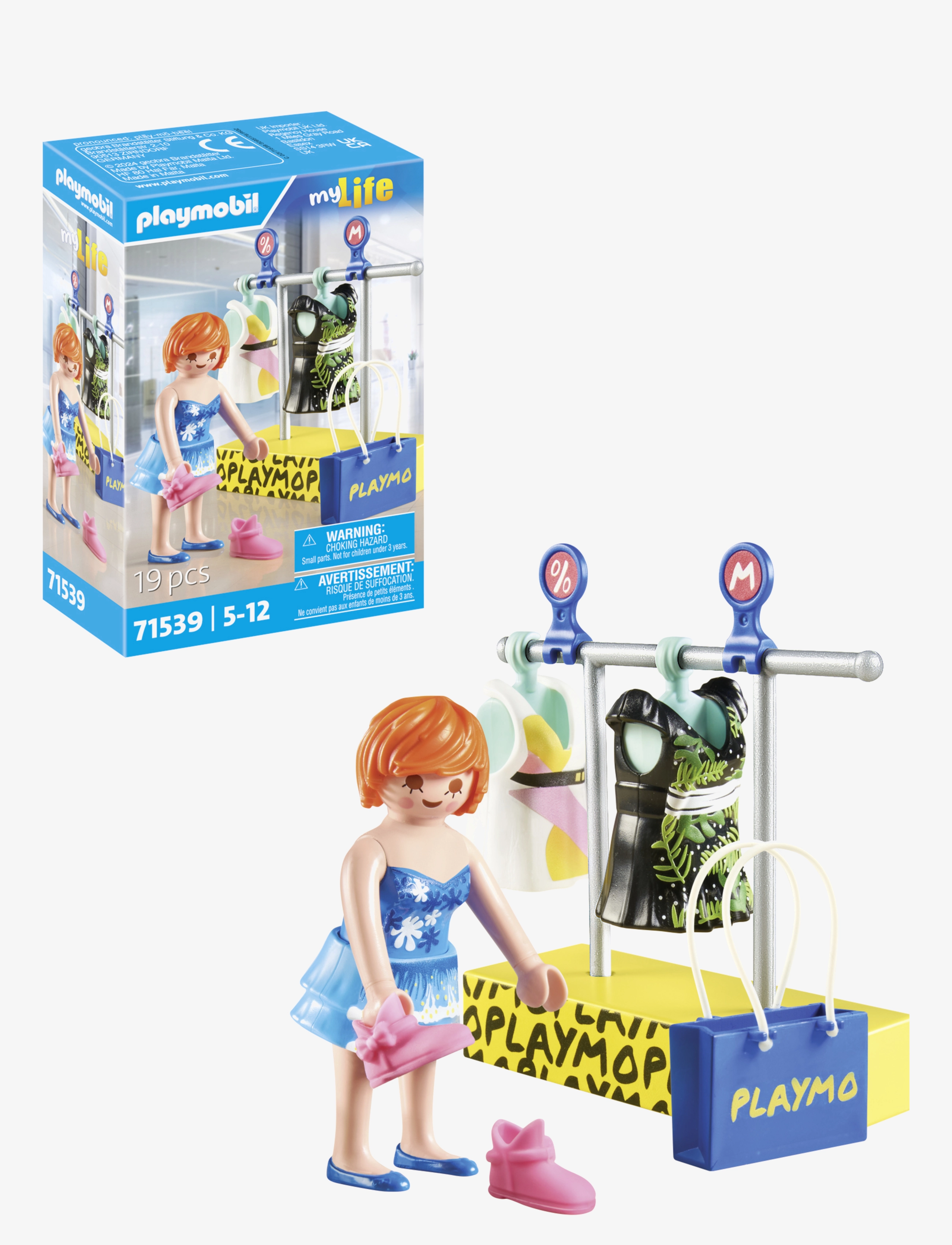 PLAYMOBIL PLAYMOBIL My Life Clothes Shopping - 71539 - PLAYMOBIL - MULTICOLORED / multi