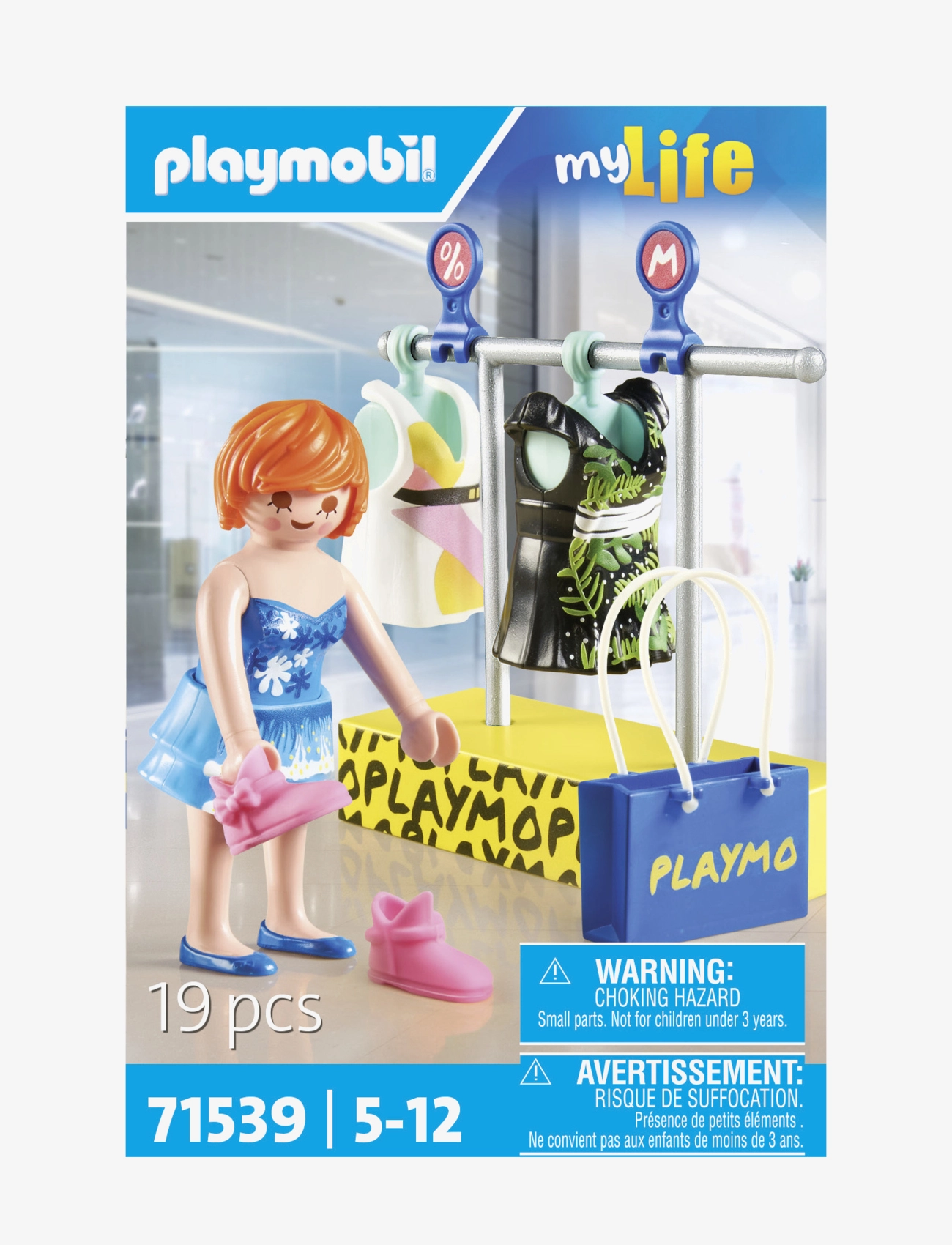 PLAYMOBIL - PLAYMOBIL My Life Tøjindkøb - 71539 - playmobil my life - multicolored - 1