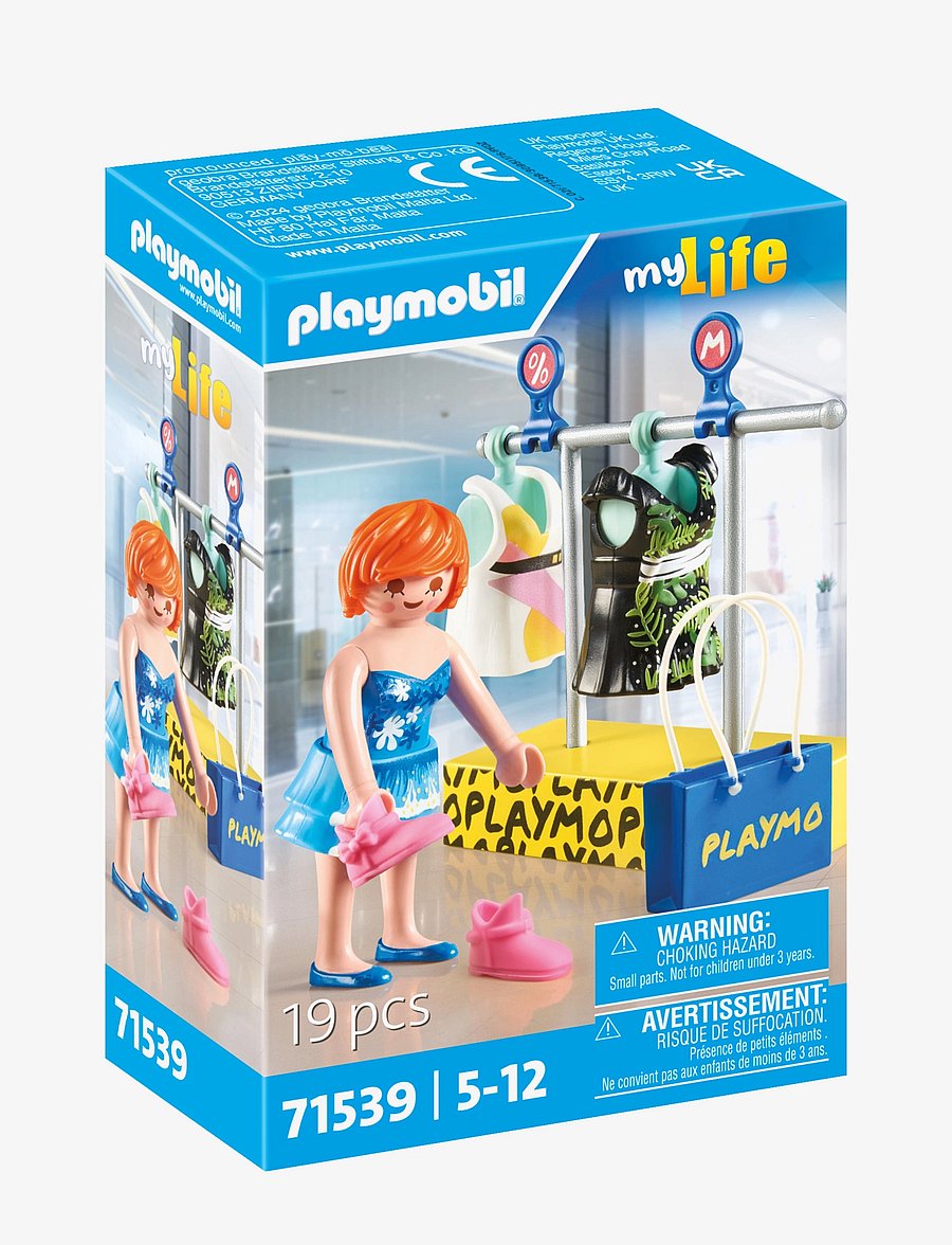 PLAYMOBIL - PLAYMOBIL My Life Clothes Shopping - 71539 - playmobil my life - multicolored - 2