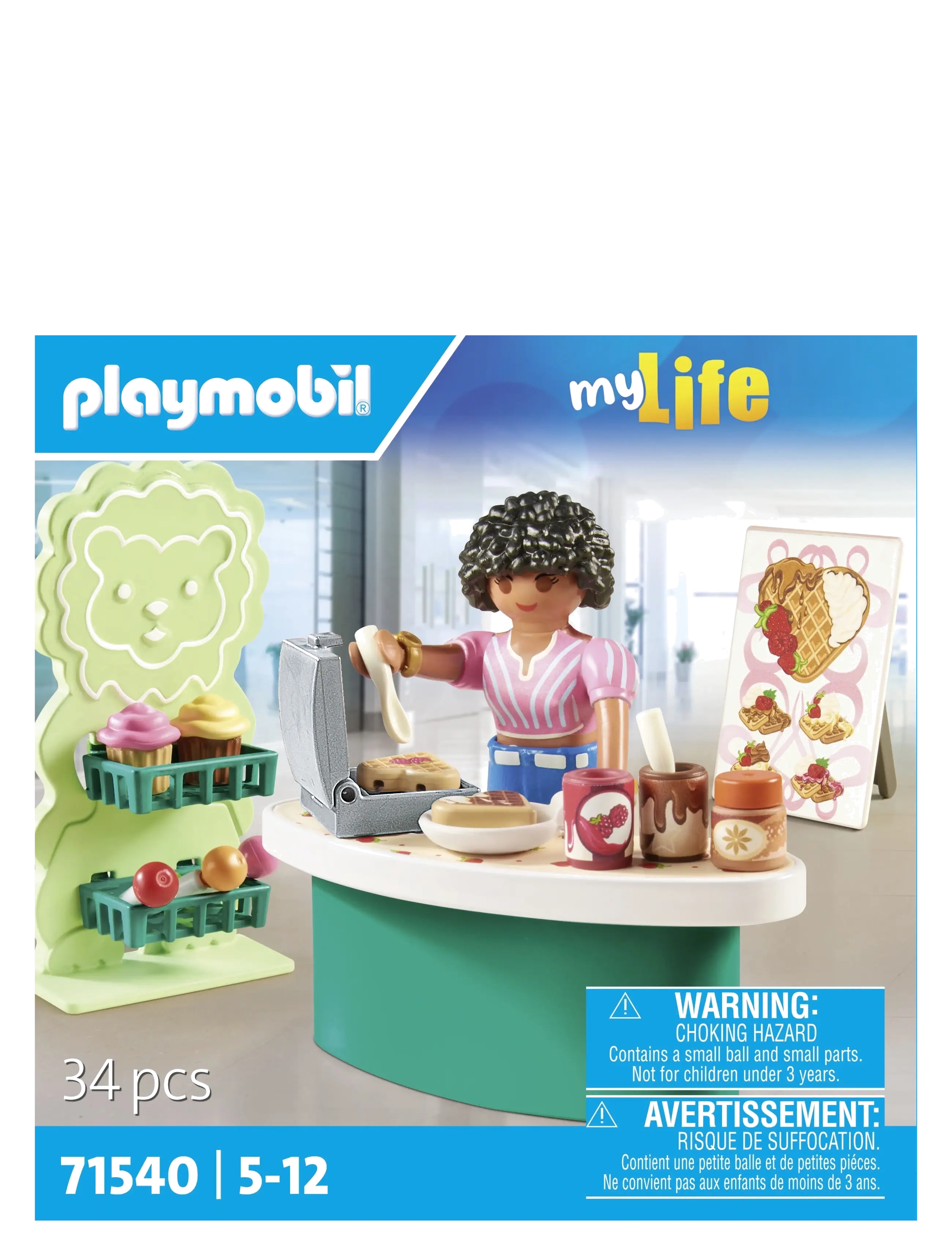 PLAYMOBIL Playmobil My Life Slikbod - 71540, One Size, Multi/patterned, Playmobil Legetøj > Playmobil City Life, Børn