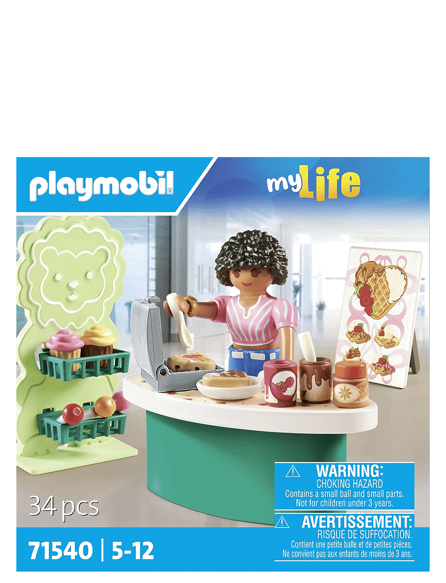 PLAYMOBIL - PLAYMOBIL My Life Sweets stand - 71540 - playmobil my life - multicolored - 0