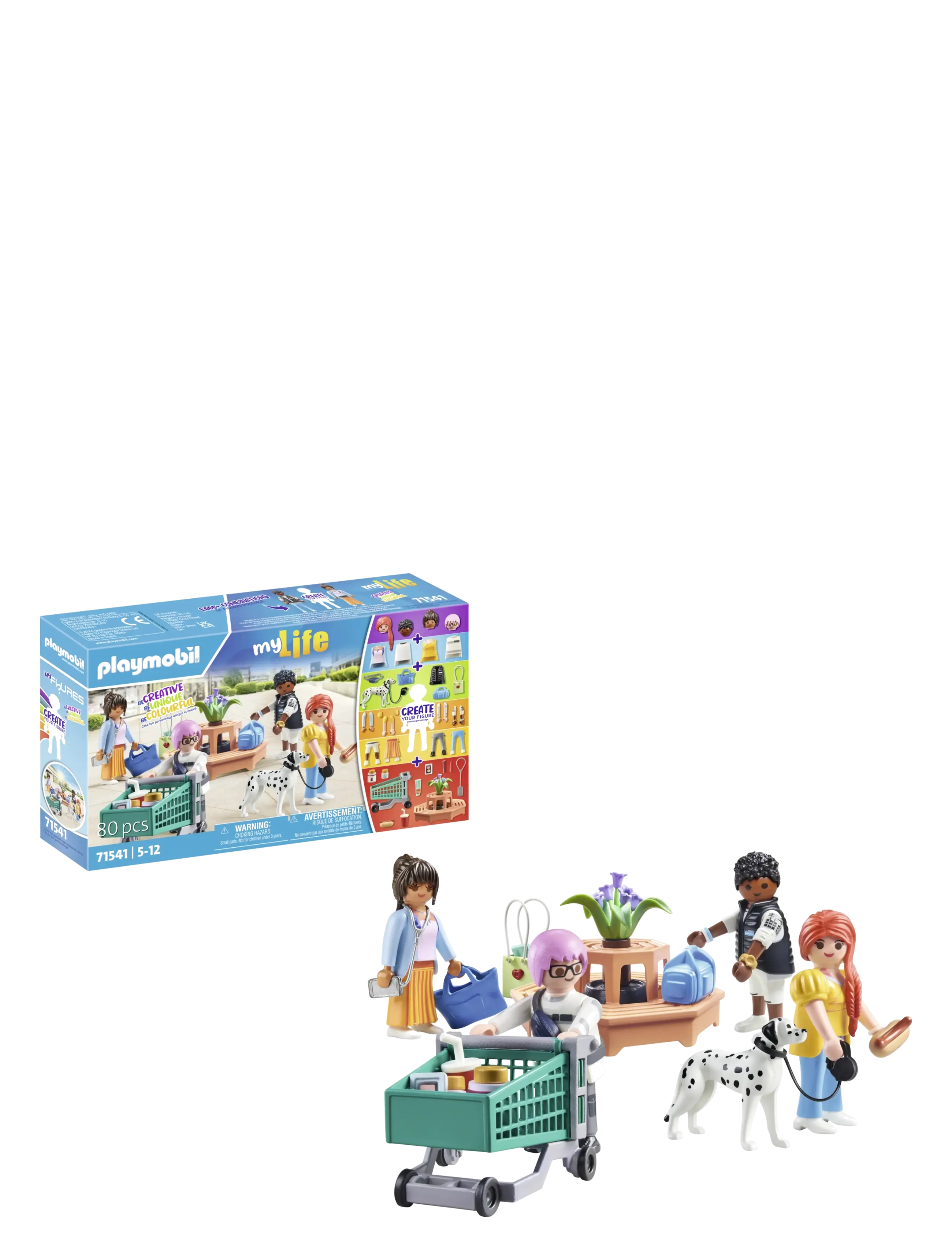PLAYMOBIL - PLAYMOBIL My Life My Figures Shopping - 71541 - die niedrigsten preise - multicolored - 2