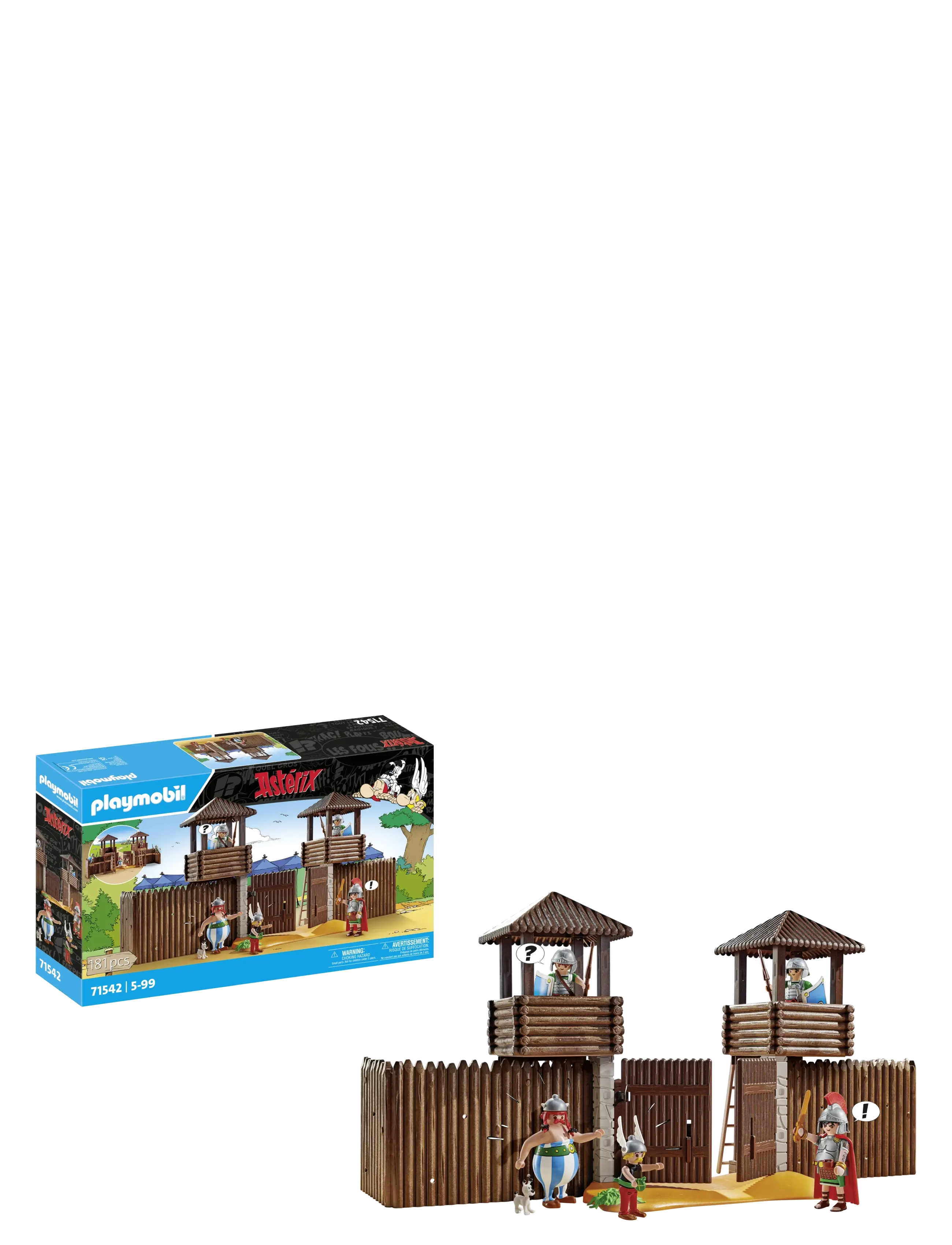 PLAYMOBIL Playmobil Asterix: Romersk Lejr - 71542, One Size, Brown, Playmobil Legetøj > Playmobil Asterix, Børn