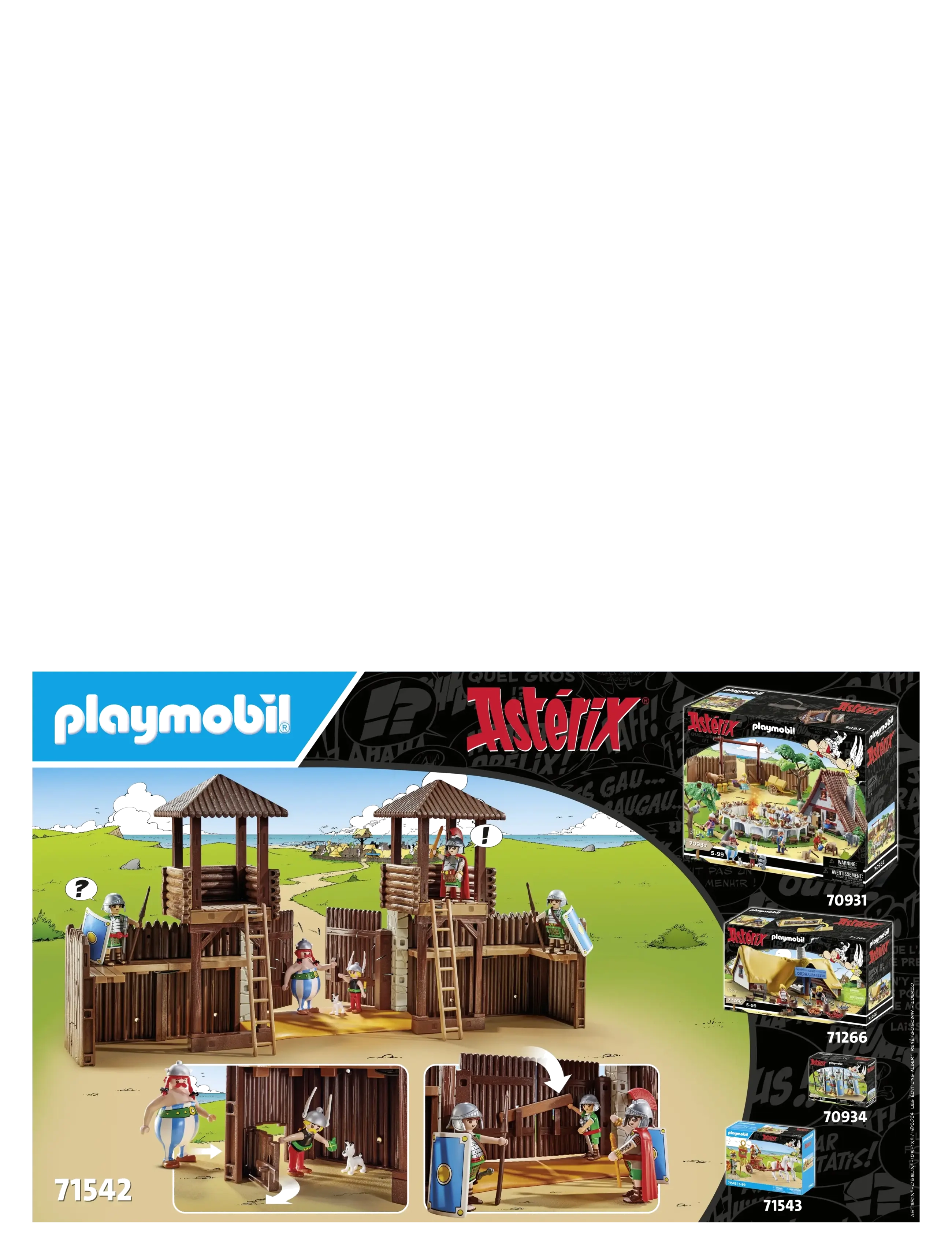 PLAYMOBIL - Asterix: Roman Camp - playmobil asterix - multicolored - 3