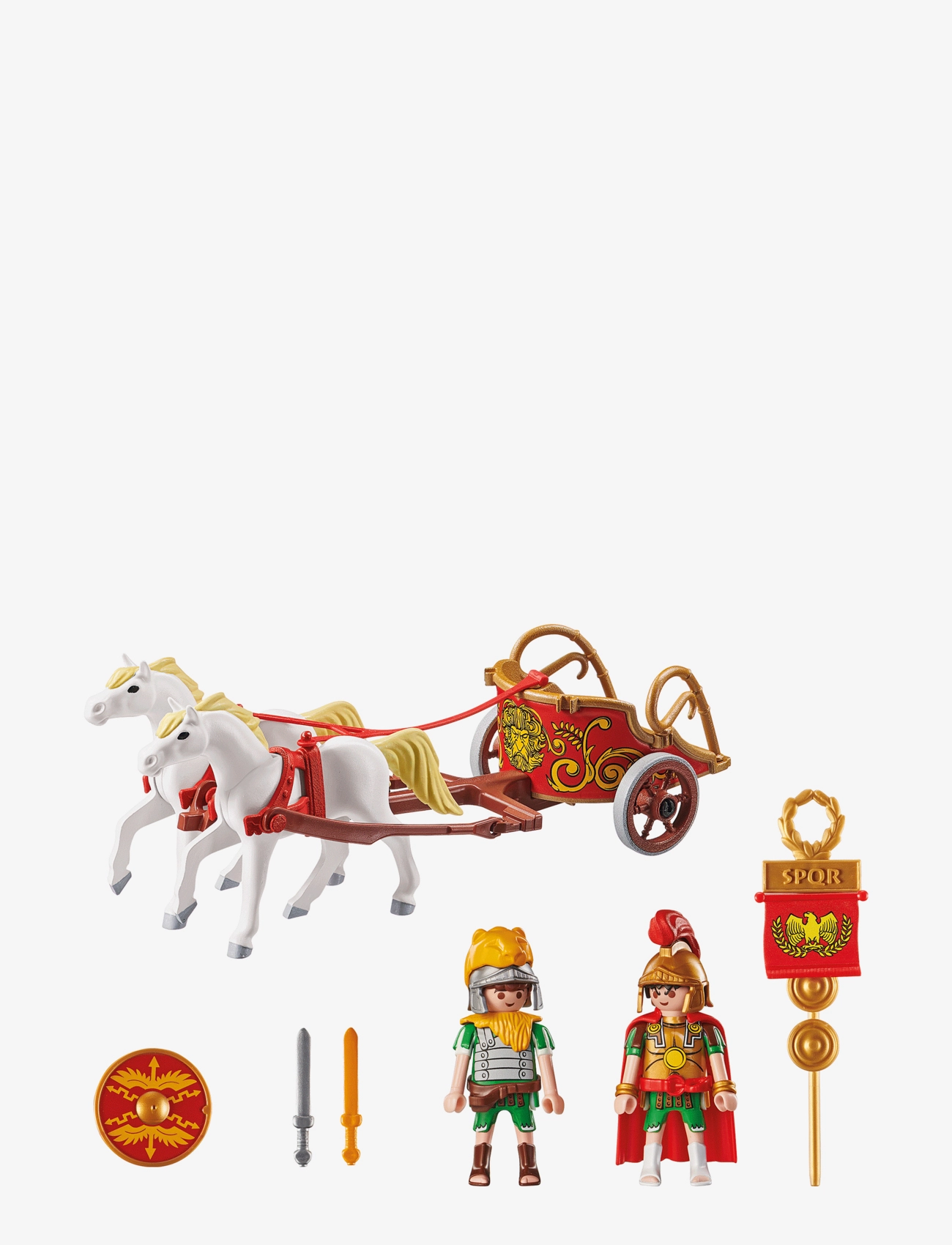 PLAYMOBIL - PLAYMOBIL Asterix: Romersk stridsvogn - 71543 - multicolored - 2