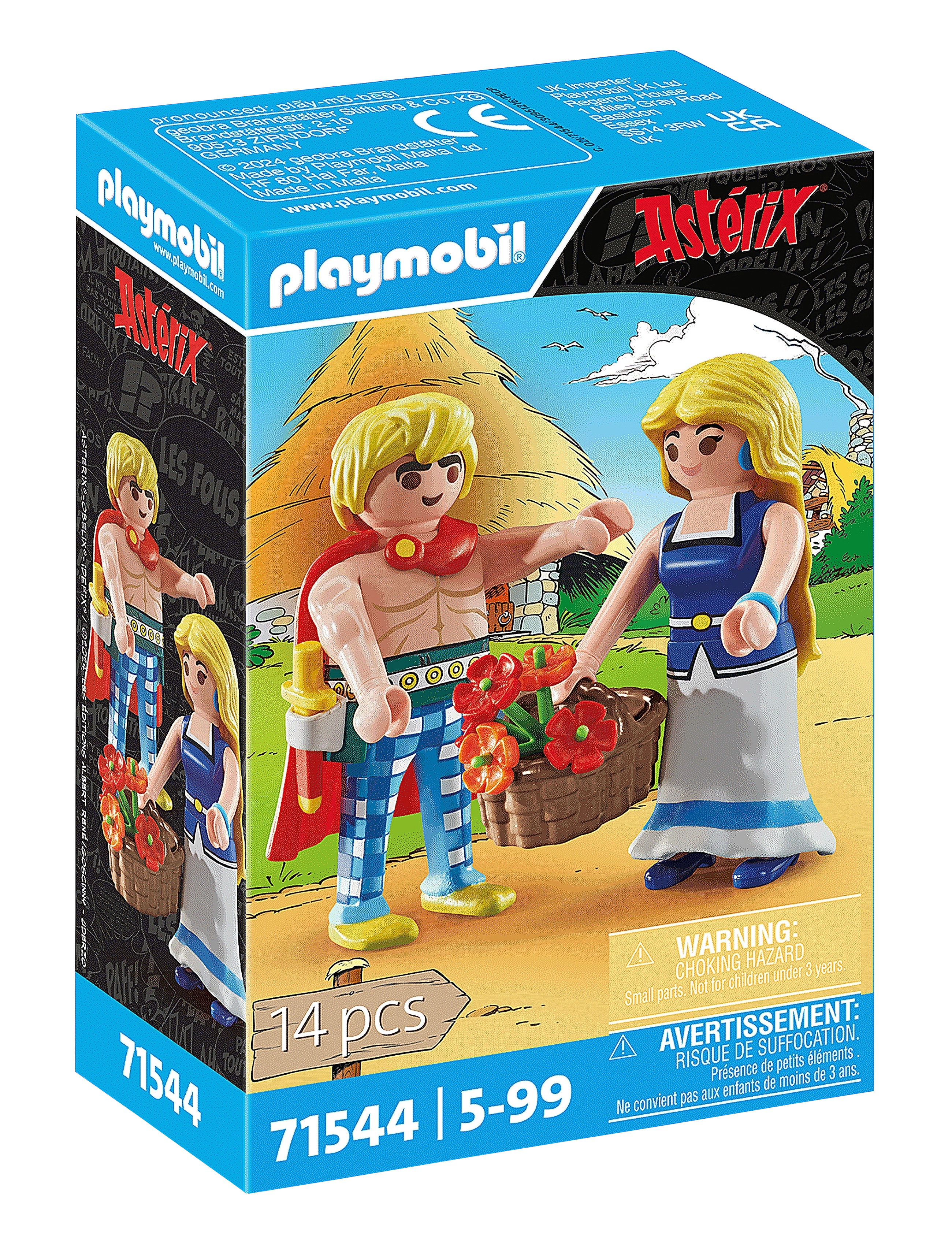 PLAYMOBIL Playmobil Asterix: Tragicomix Og Panacea - 71544, One Size, Multi/patterned, Playmobil Legetøj > Playmobil Asterix, Børn