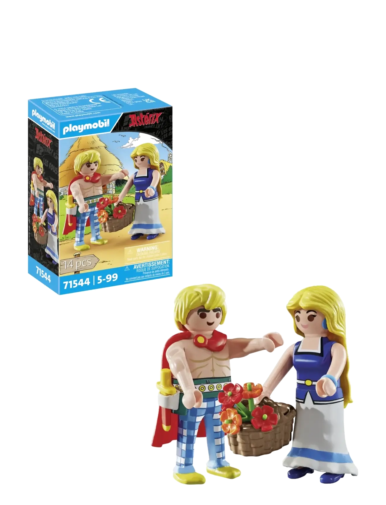 PLAYMOBIL Asterix: Tragicomix And Panacea, Kinder, Playmobil Asterix, Patterned, Gr: One Size
