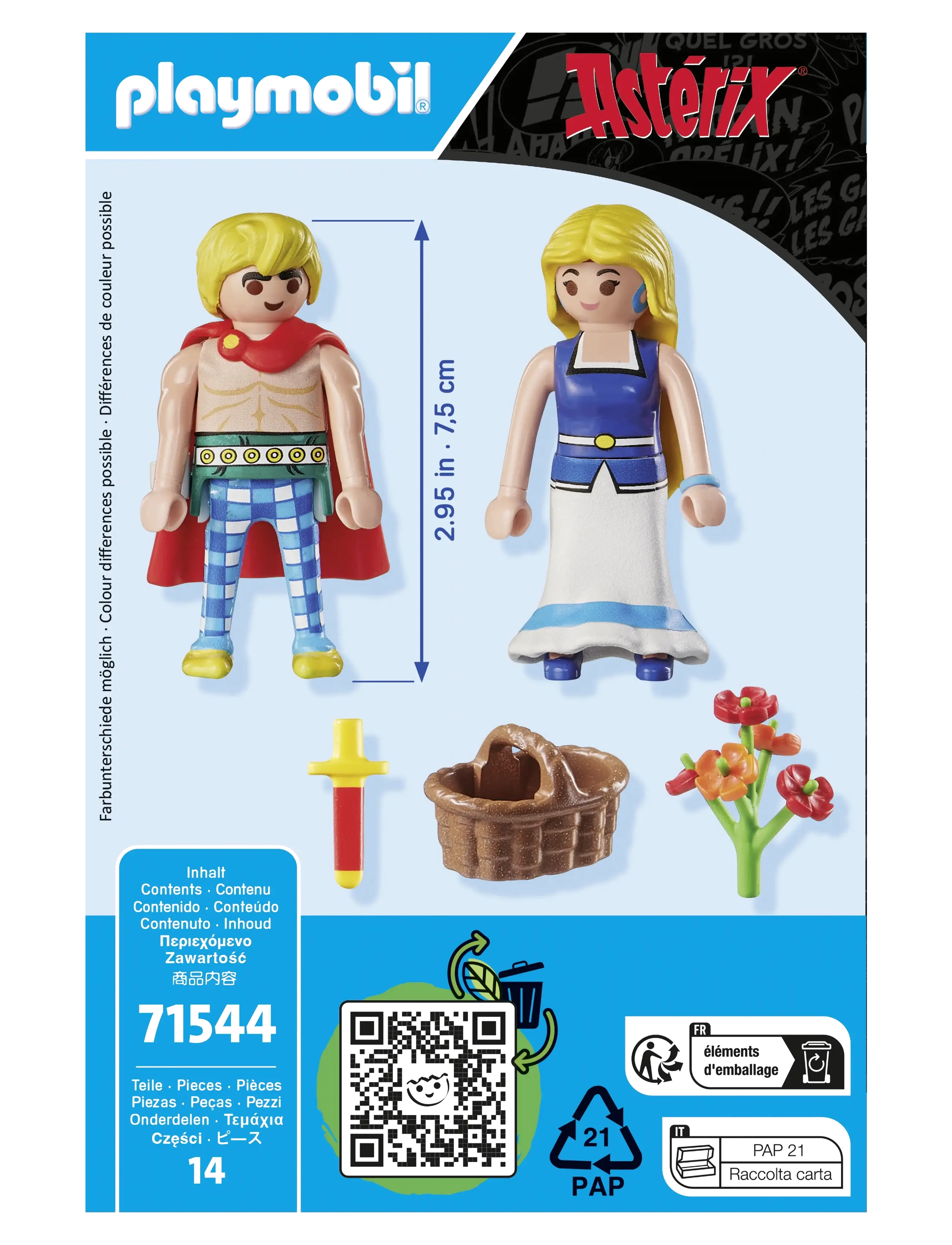 PLAYMOBIL - Asterix: Tragicomix and Panacea - playmobil asterix - multicolored - 3