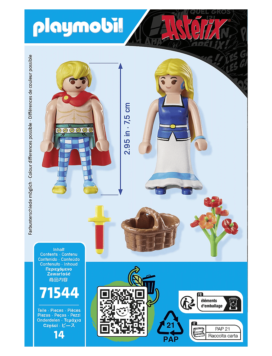 PLAYMOBIL - Asterix: Tragicomix and Panacea - playmobil asterix - multicolored - 3