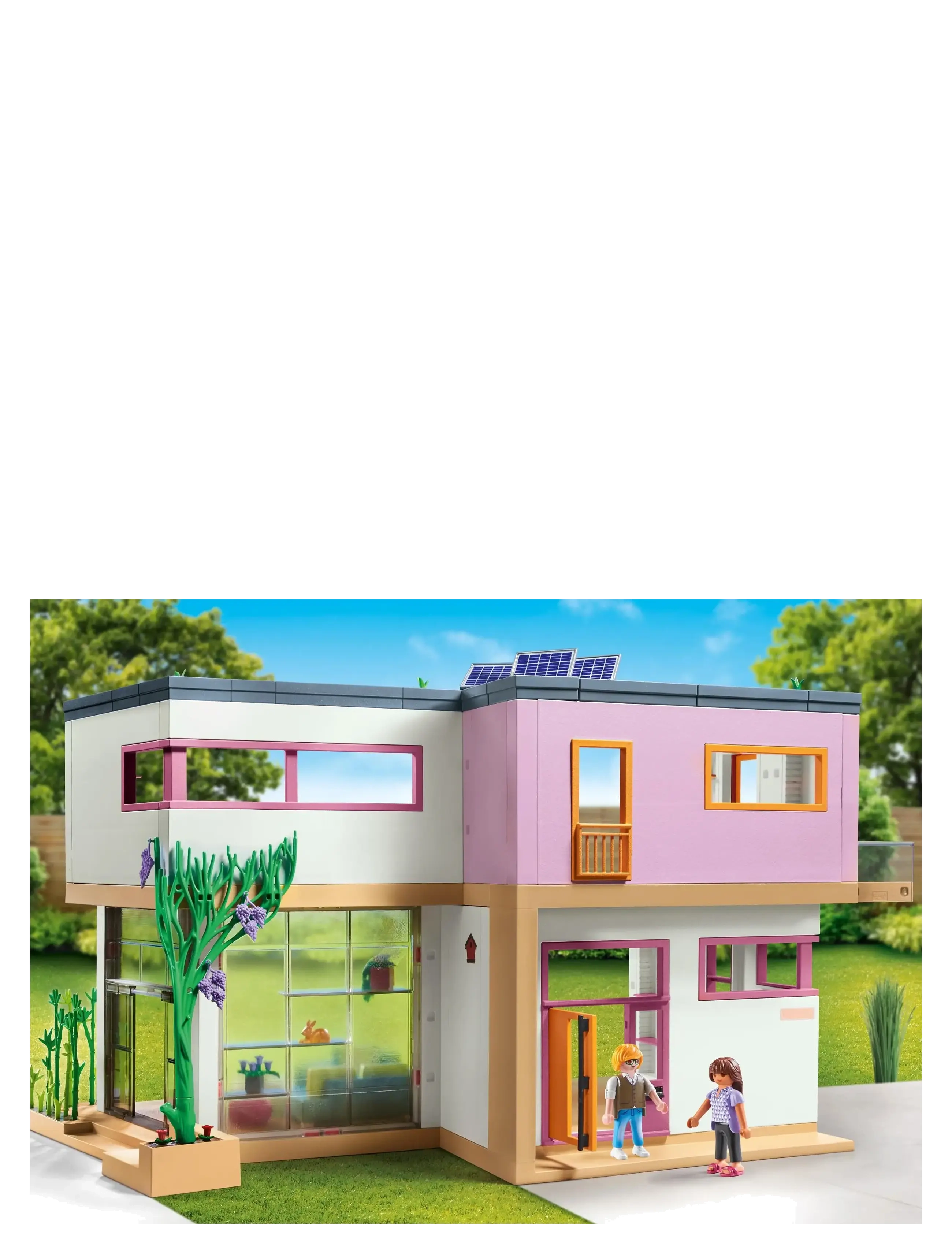 PLAYMOBIL - Living House with winter garden - playmobil city life - multicolored - 2