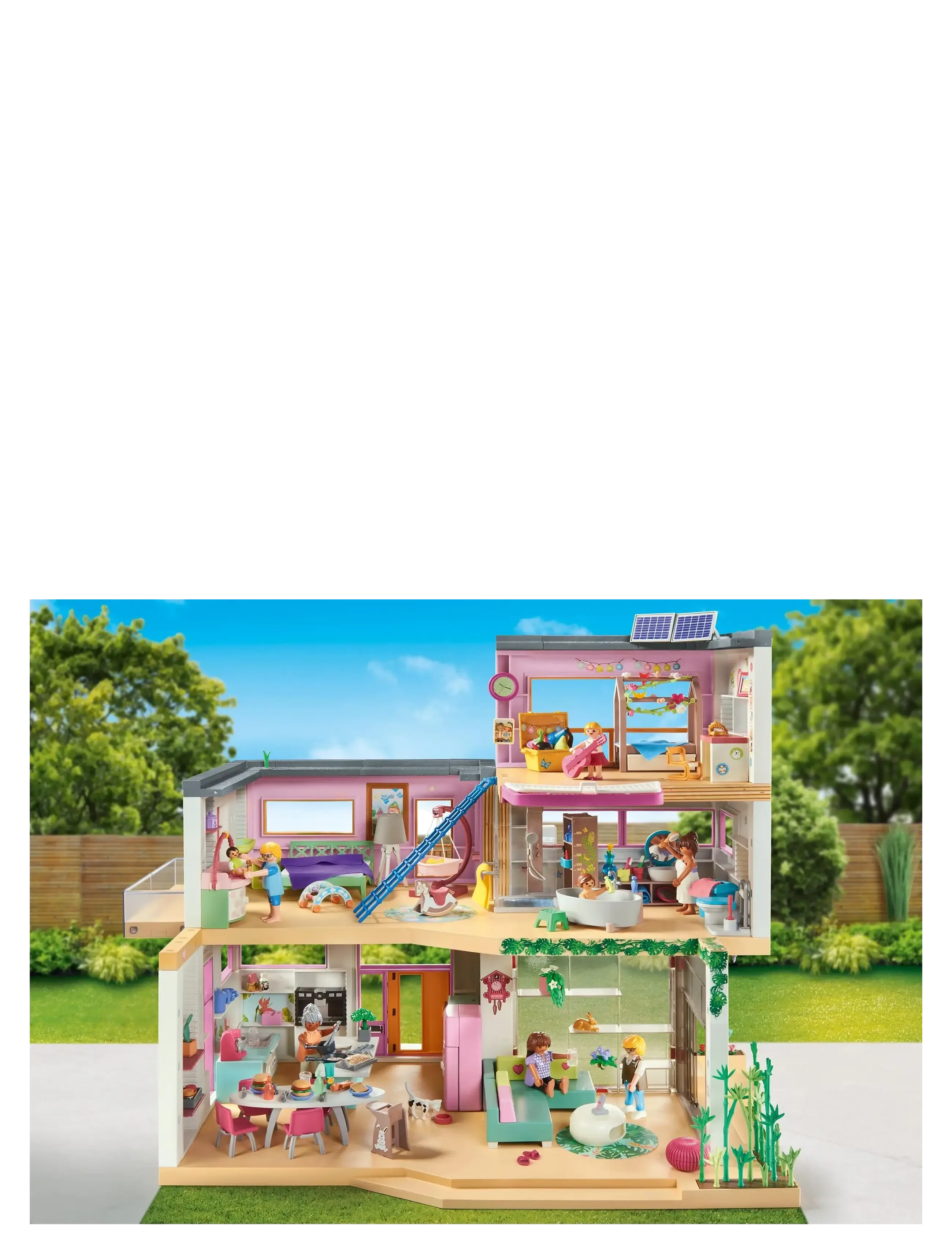 PLAYMOBIL - Living House with winter garden - playmobil city life - multicolored - 4