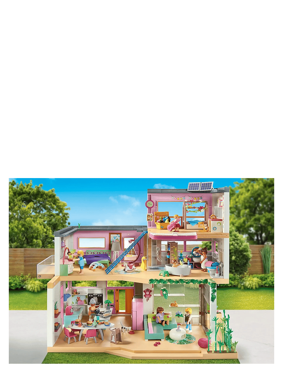 PLAYMOBIL - Living House with winter garden - playmobil city life - multicolored - 4