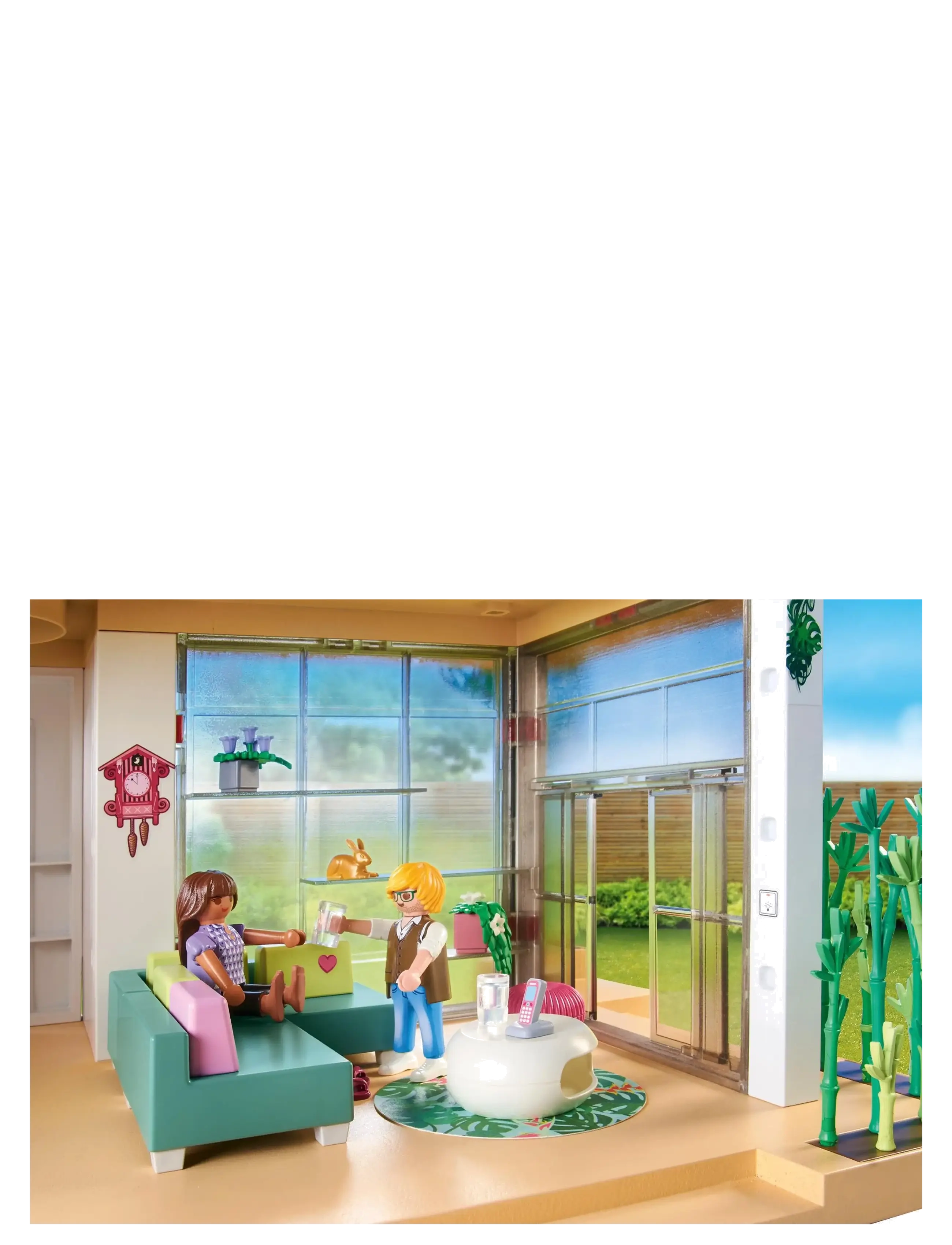 PLAYMOBIL - Living House with winter garden - playmobil city life - multicolored - 5