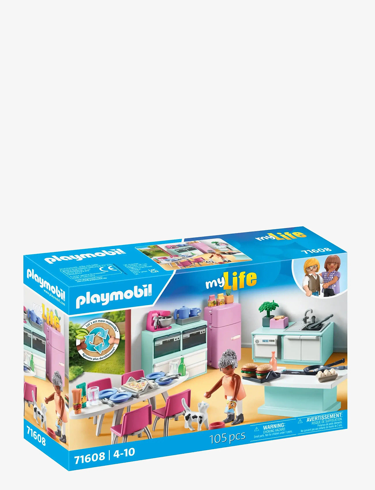 PLAYMOBIL - Kitchen with dining place - playmobil city life - multicolored - 1