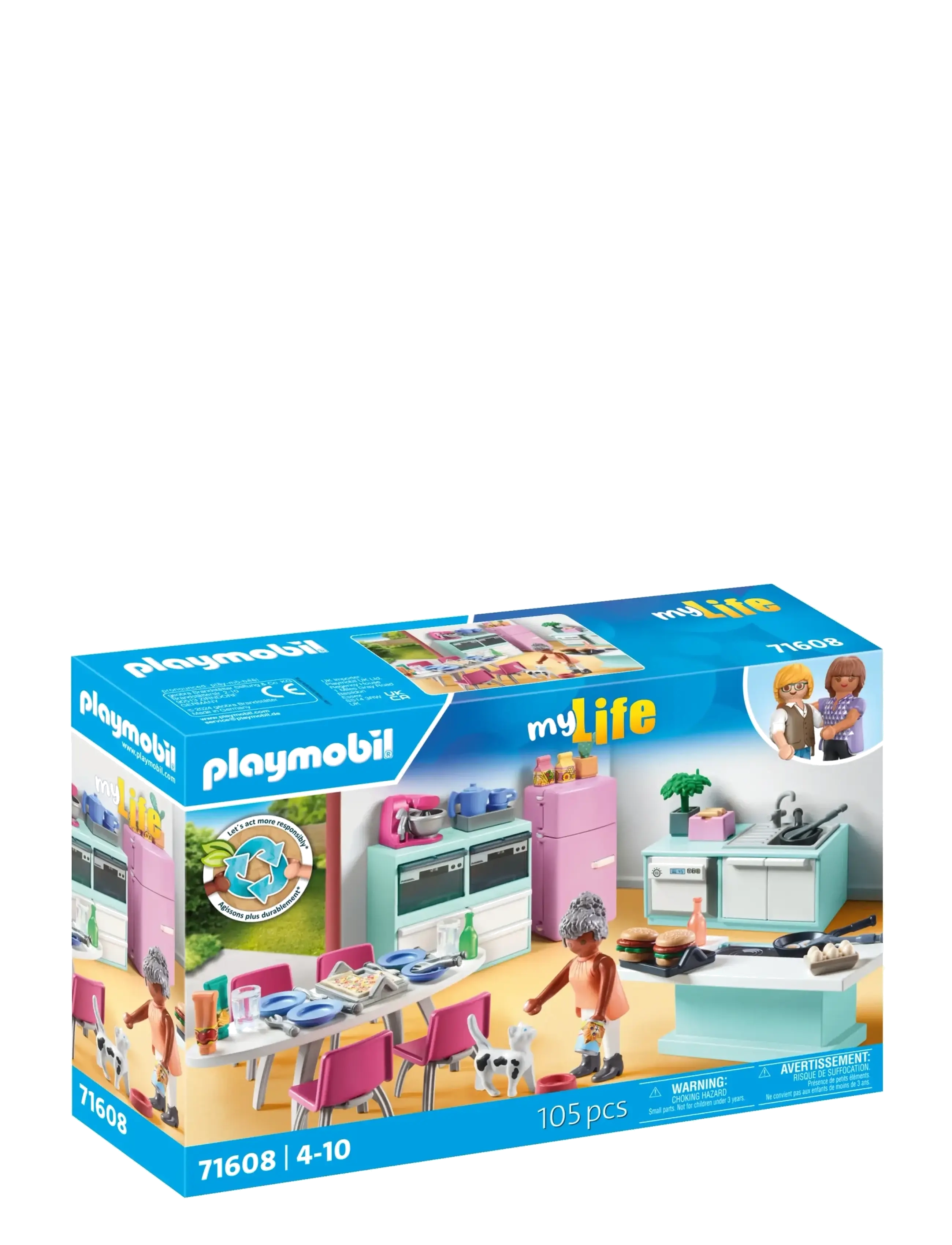 PLAYMOBIL - Kitchen with dining place - playmobil city life - multicolored - 1