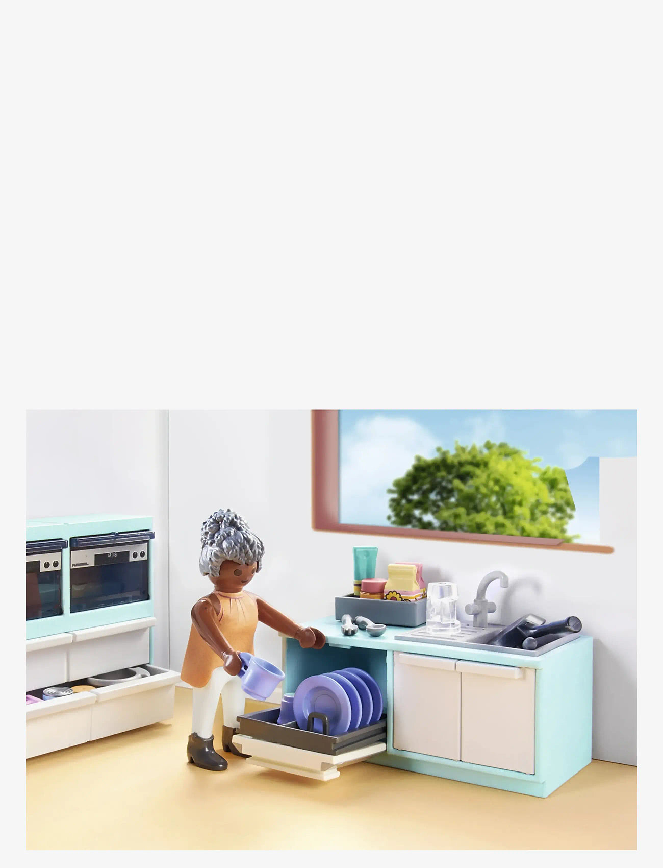 PLAYMOBIL - Kitchen with dining place - playmobil city life - multicolored - 3