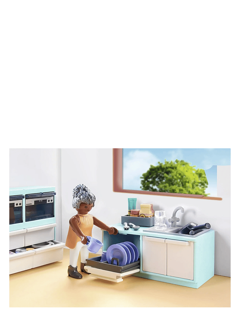 PLAYMOBIL - Kitchen with dining place - playmobil city life - multicolored - 3
