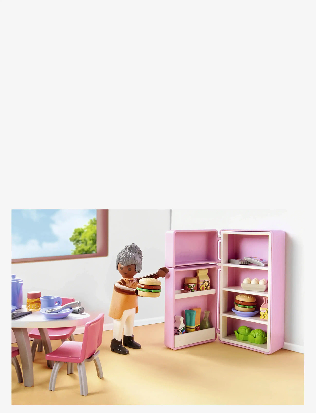 PLAYMOBIL - Kitchen with dining place - playmobil city life - multicolored - 4