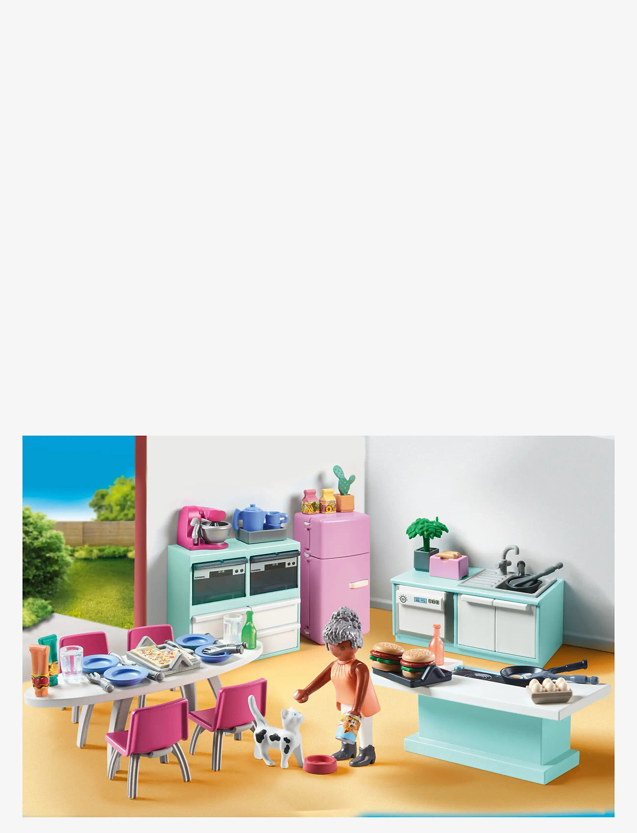 PLAYMOBIL - Kitchen with dining place - playmobil city life - multicolored - 5