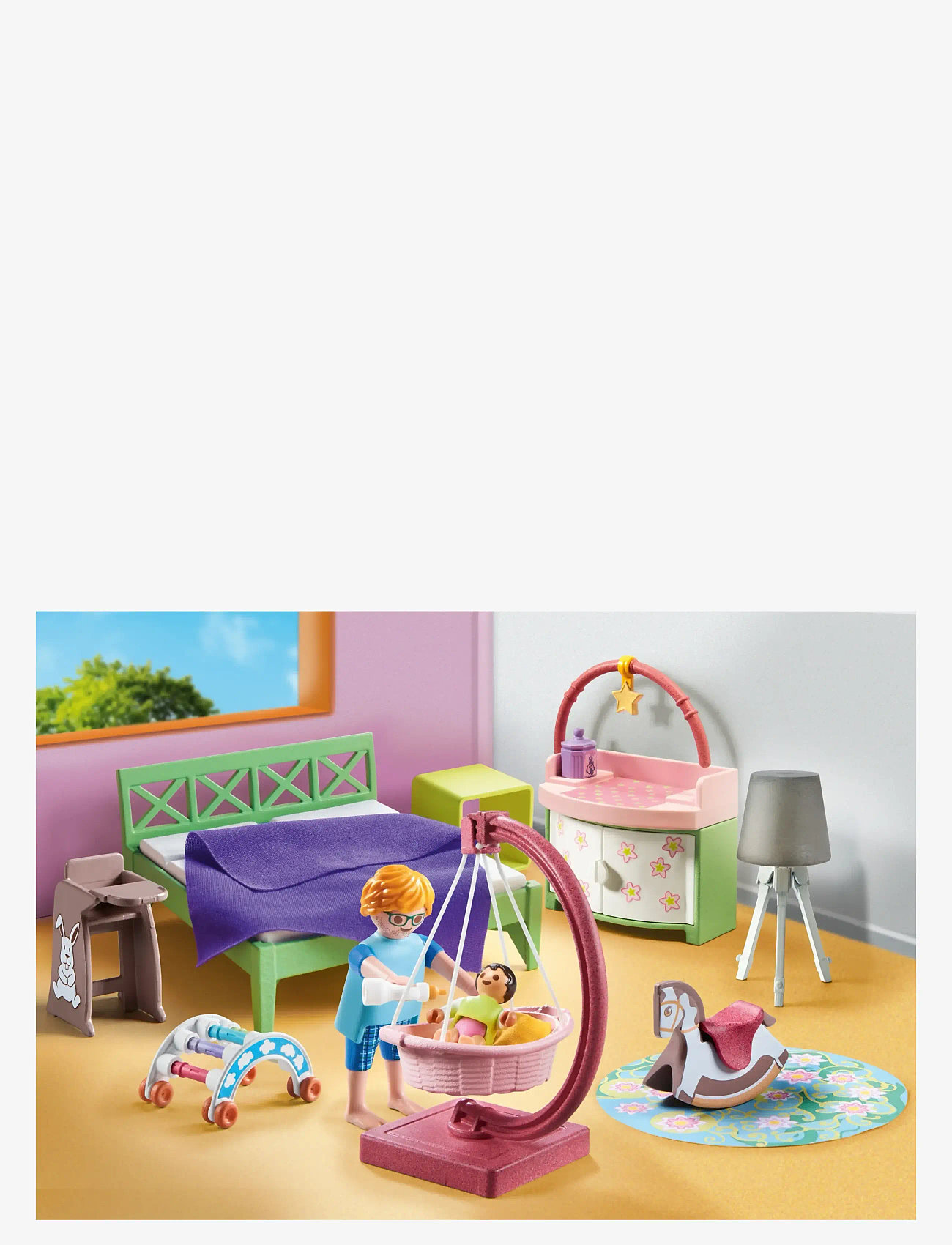 PLAYMOBIL - Sleeping room with baby play corner - playmobil my life - multicolored - 4
