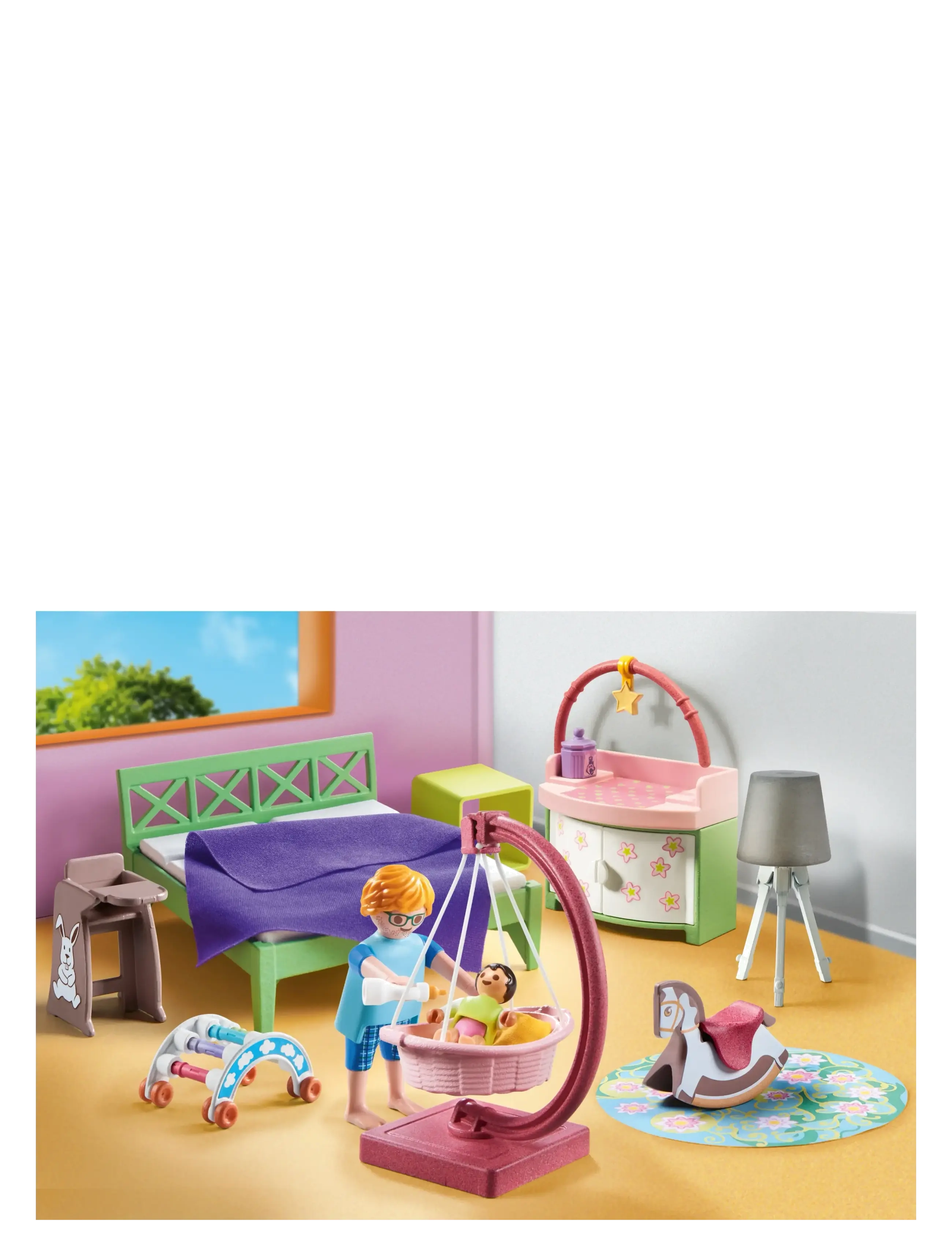 PLAYMOBIL - Sleeping room with baby play corner - playmobil my life - multicolored - 4