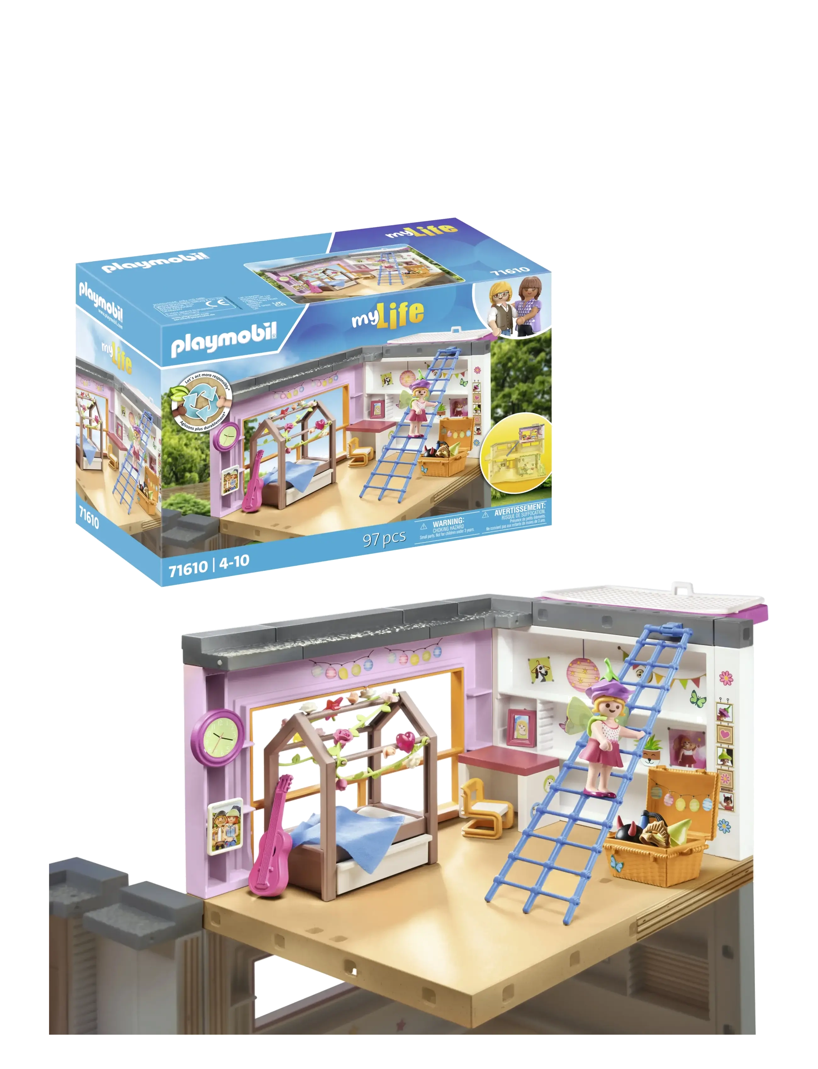 PLAYMOBIL Children's Room Patterned - One Size - Kinder