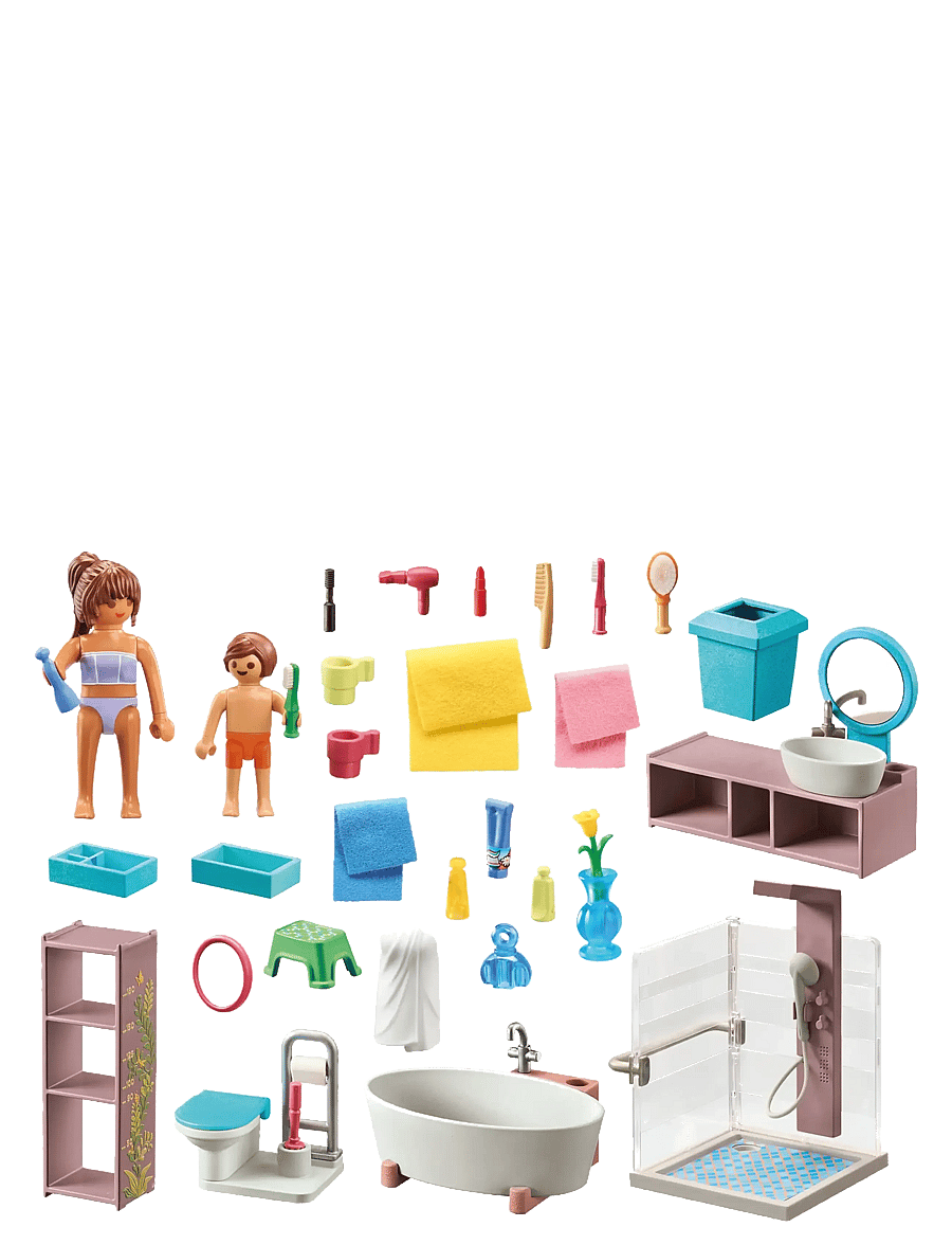 PLAYMOBIL - Bathroom - playmobil city life - multicolored - 2