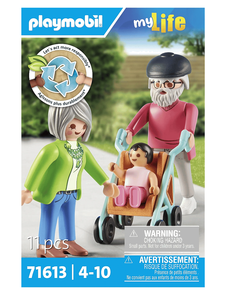 PLAYMOBIL - Grandparents with Baby - multicolored - 1