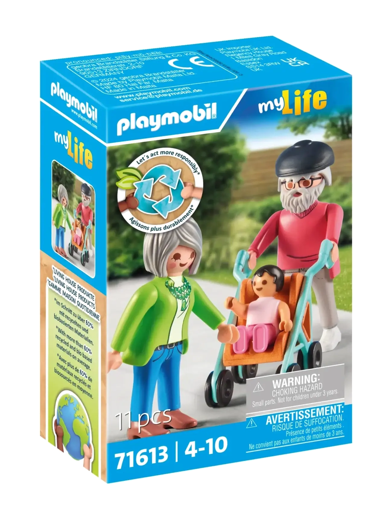 PLAYMOBIL - Grandparents with Baby - multicolored - 2