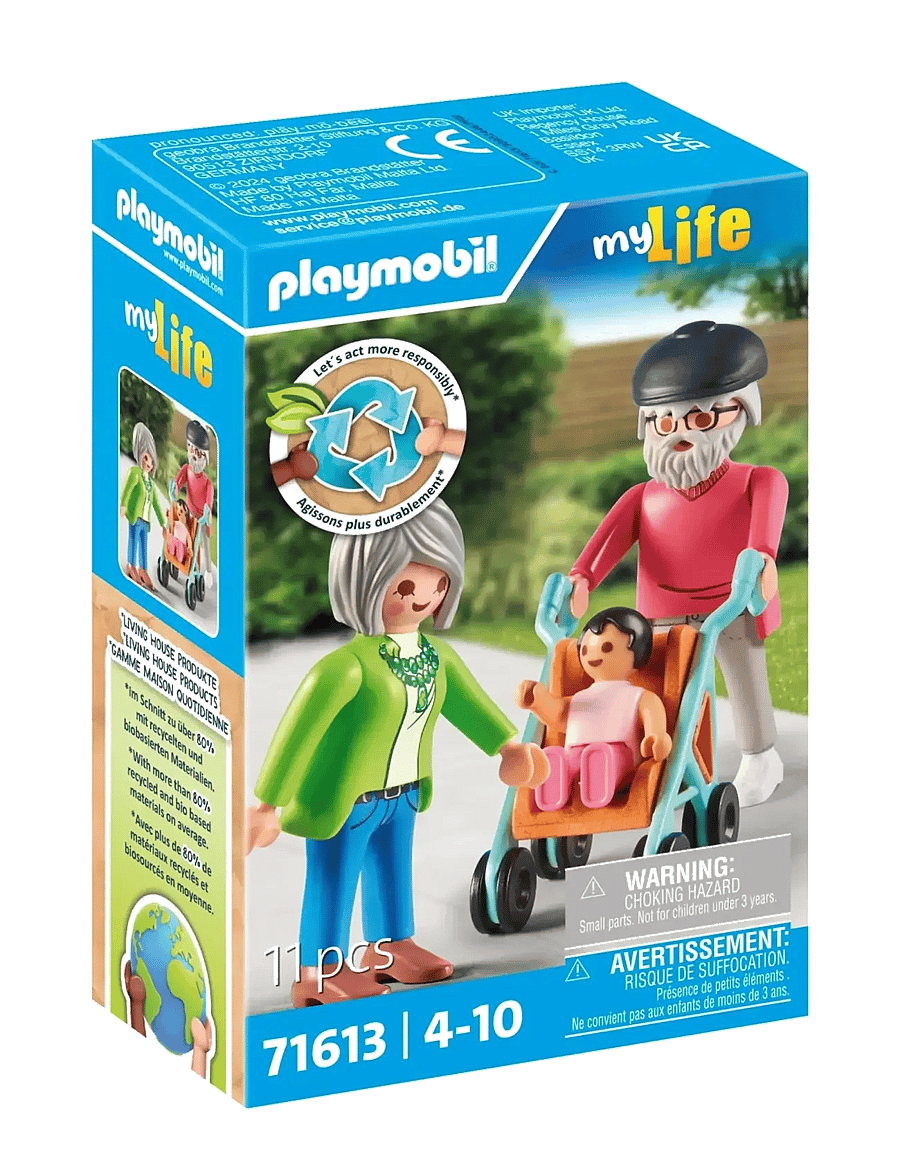 PLAYMOBIL - Grandparents with Baby - multicolored - 2
