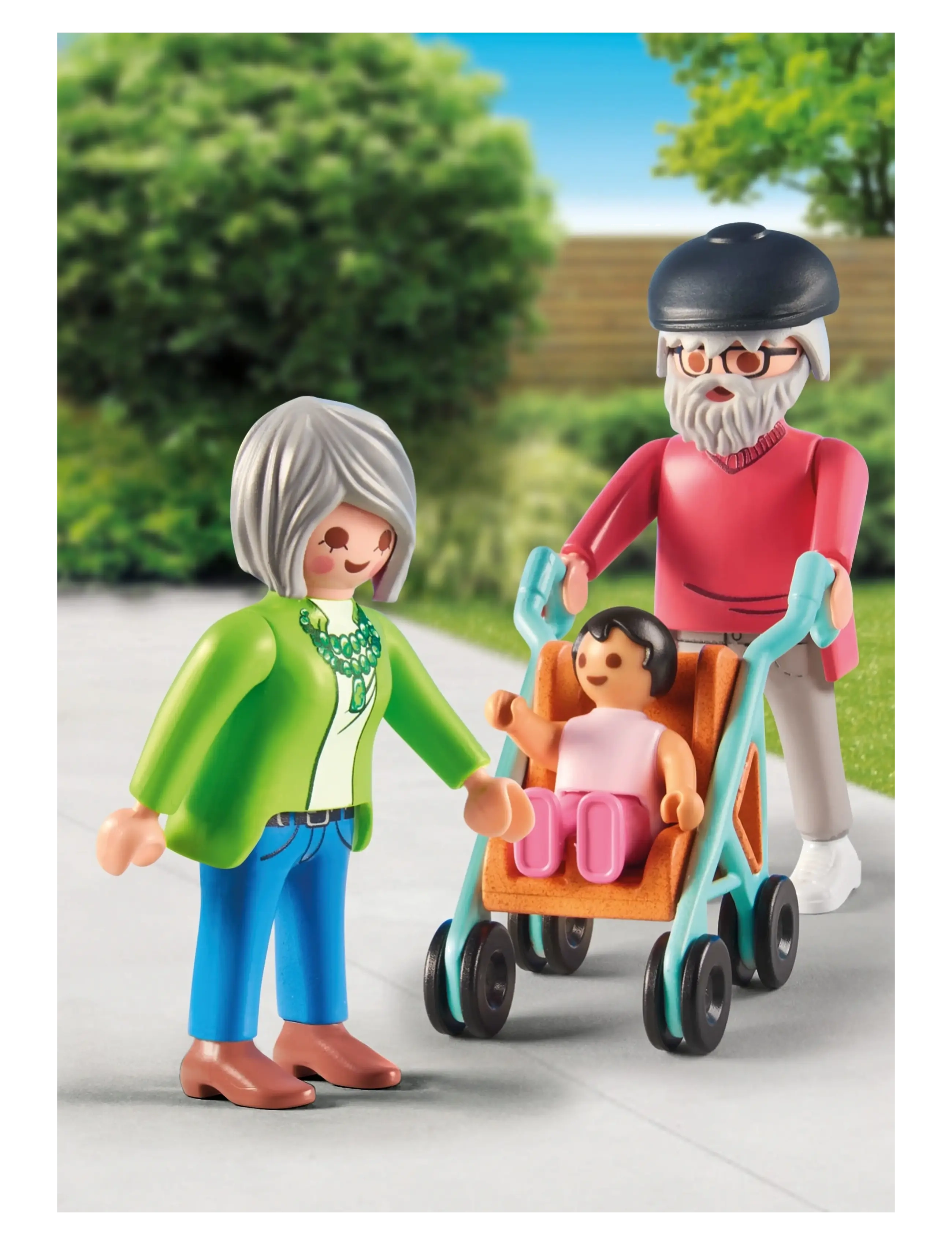 PLAYMOBIL - Grandparents with Baby - multicolored - 4
