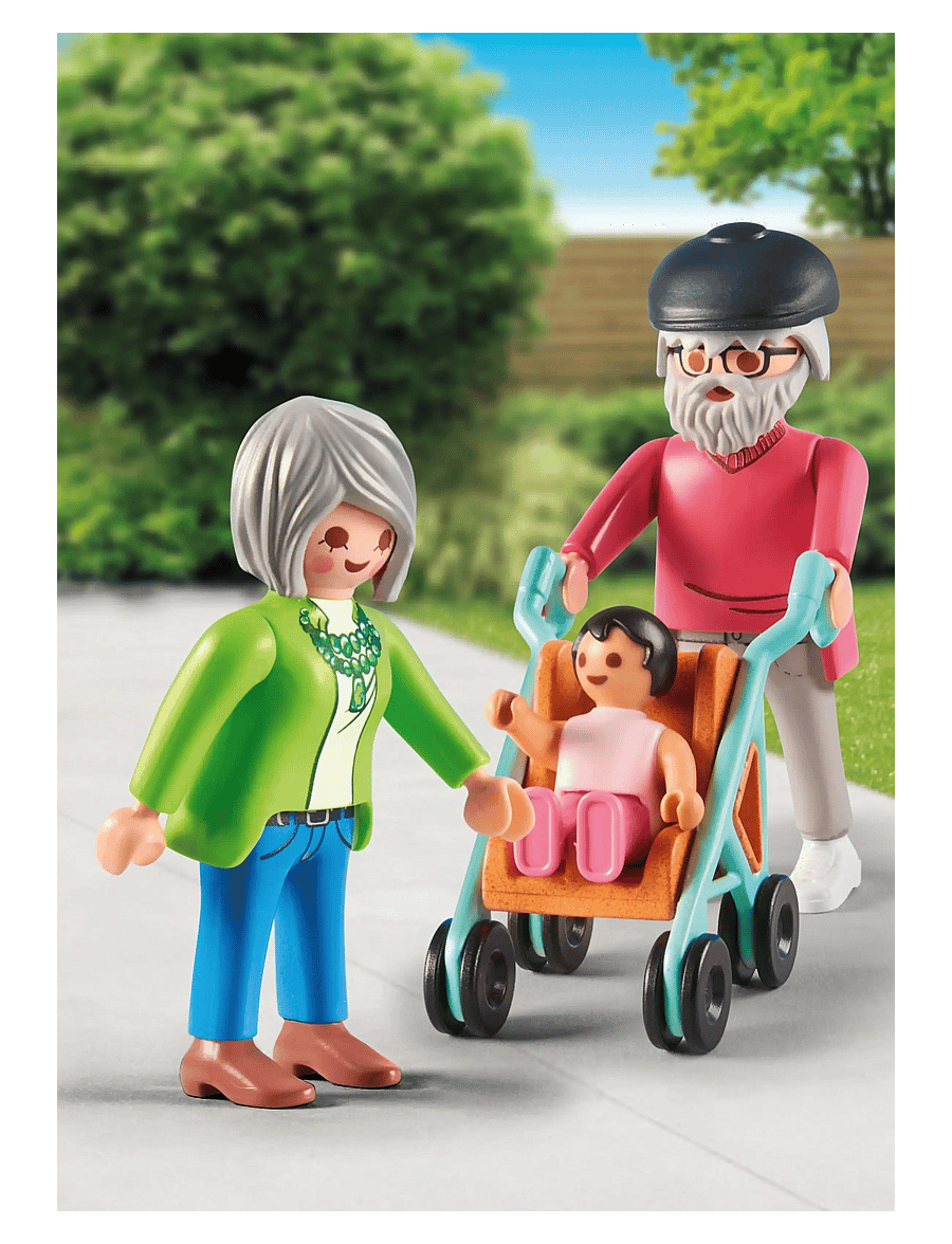 PLAYMOBIL - Grandparents with Baby - multicolored - 4