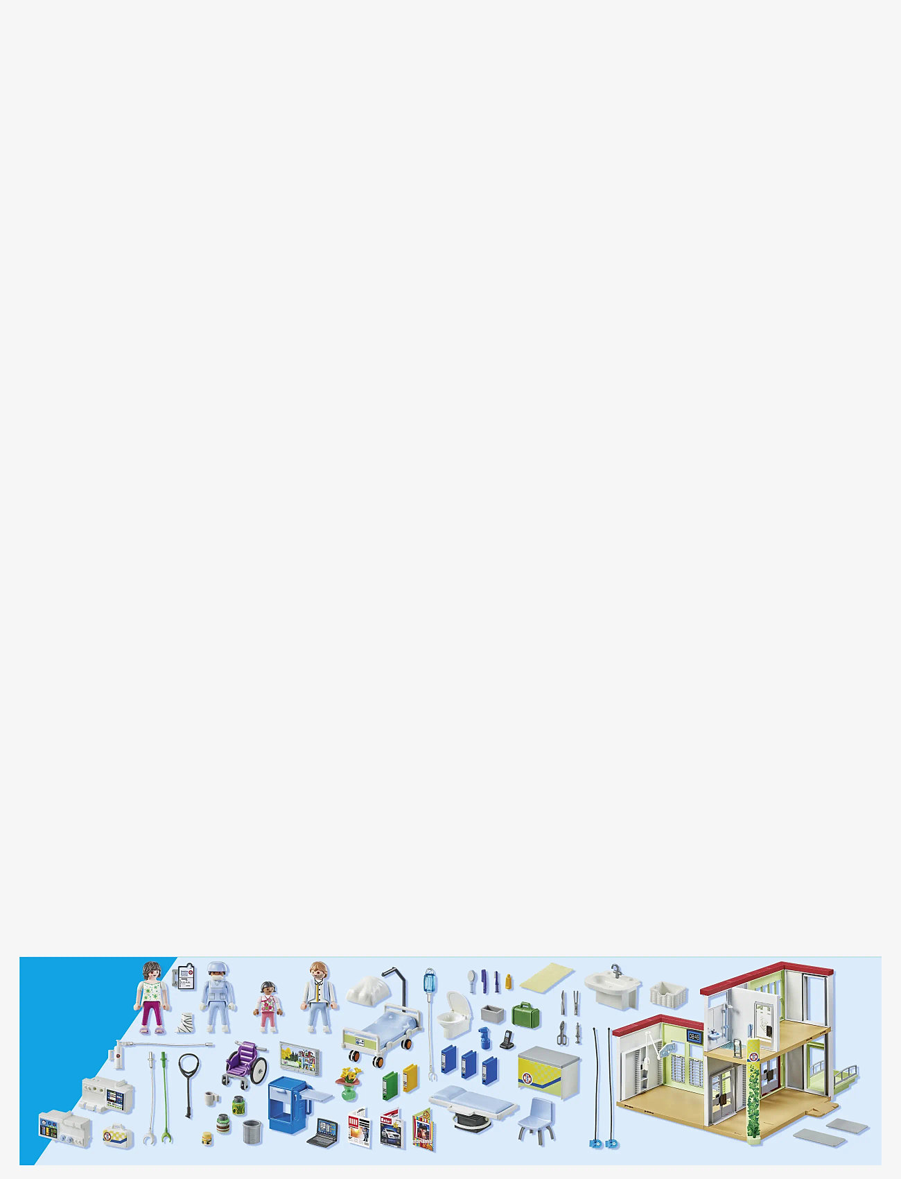 PLAYMOBIL - Modern hospital - playmobil action heroes - multicolored - 5