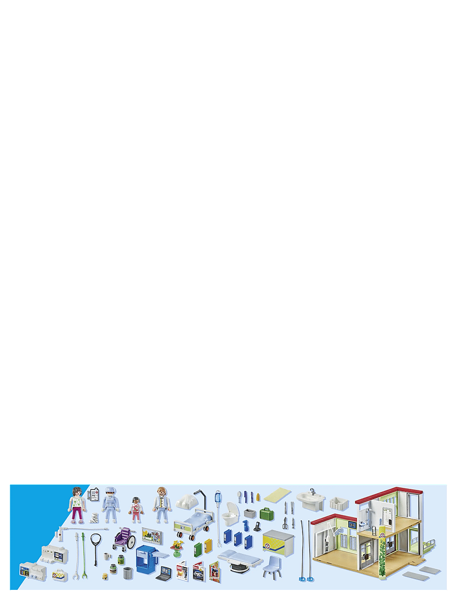 PLAYMOBIL - New Hospital - sünnipäevakingitused - multicolored - 5