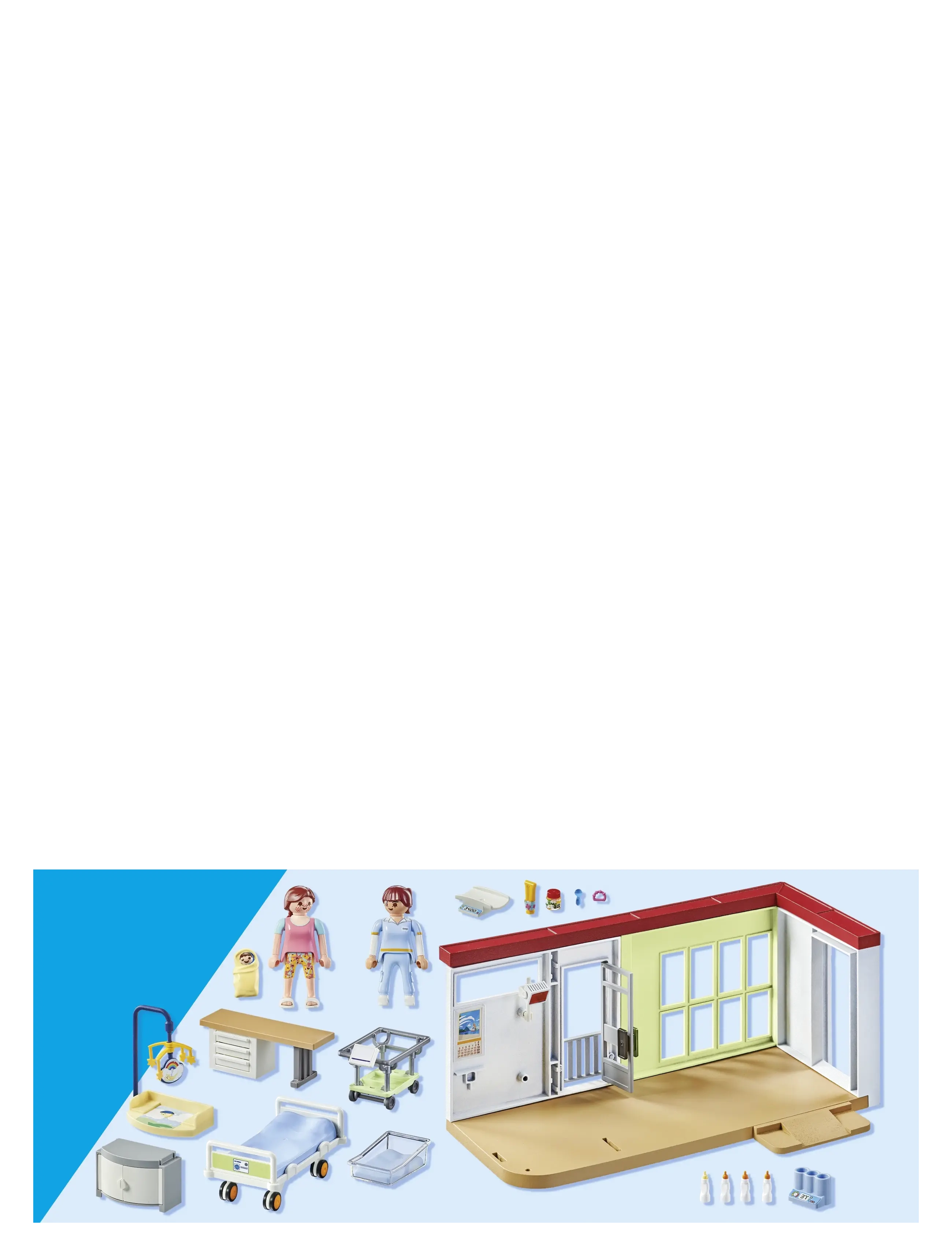 PLAYMOBIL - Maternity ward - playmobil action heroes - multicolored - 4