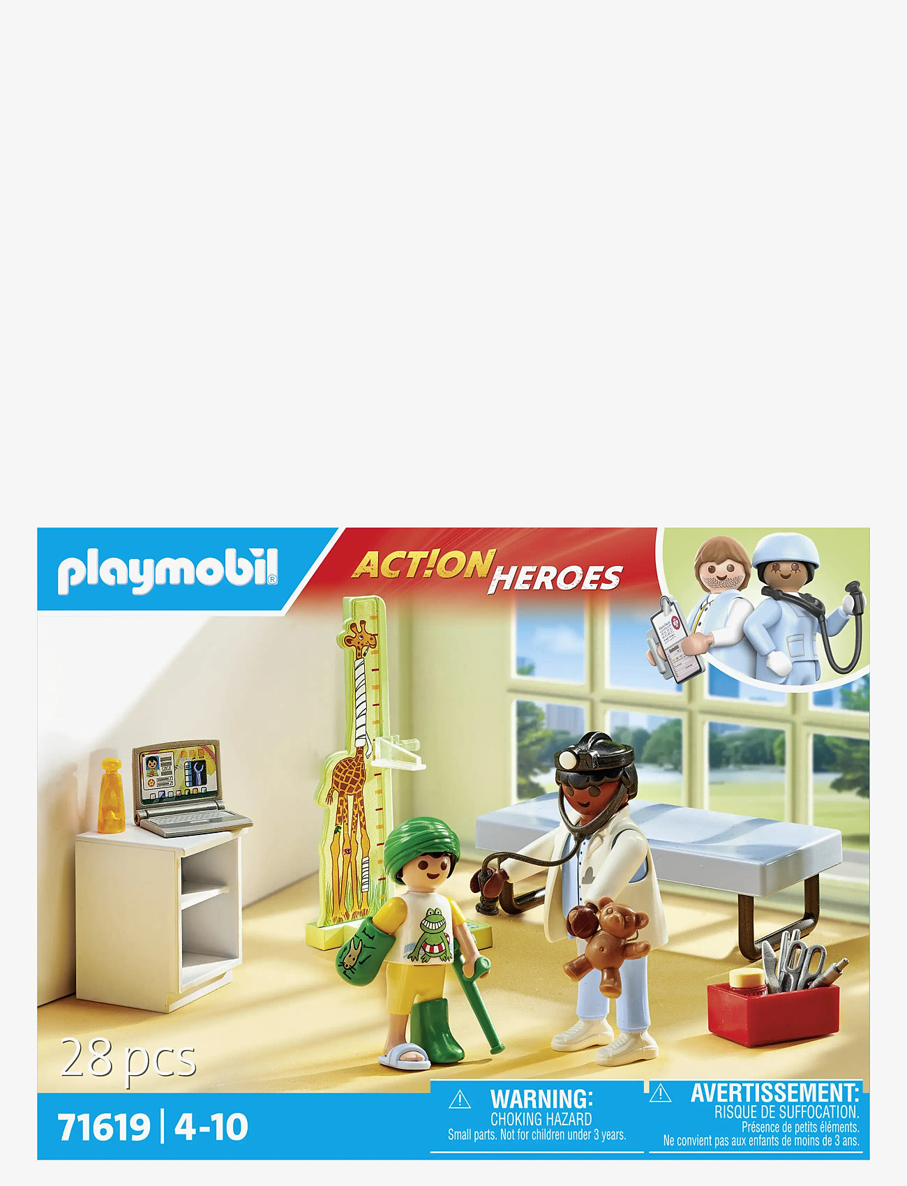 PLAYMOBIL - Pediatrician with teddy bear - multicolored - 1