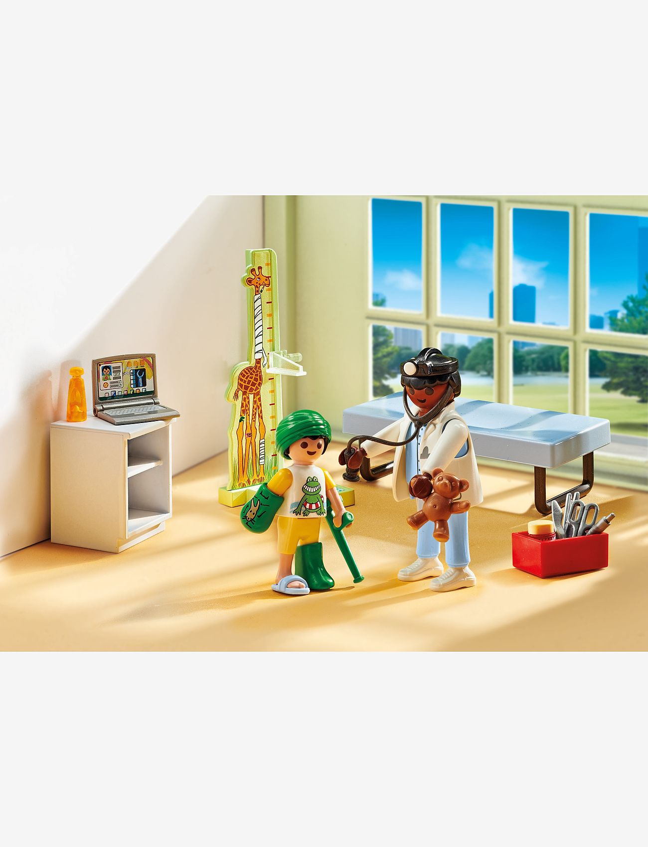 PLAYMOBIL - Pediatrician with teddy bear - multicolored - 3